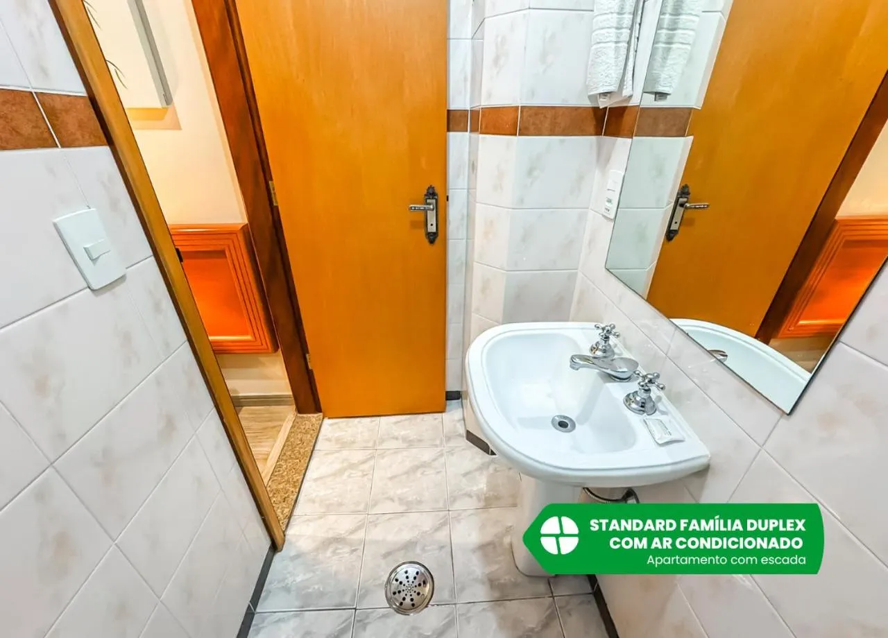 Bathroom in Hotel Nacional Inn Campos do Jordão