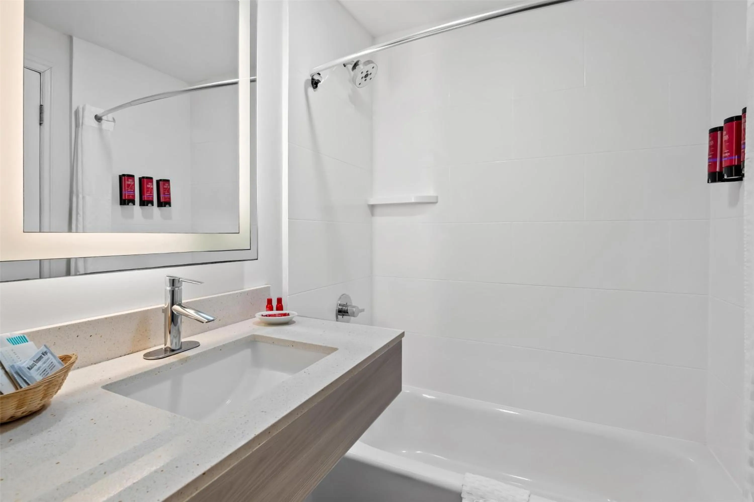 Bathroom in SureStay Hotel by Best Western Santa Monica