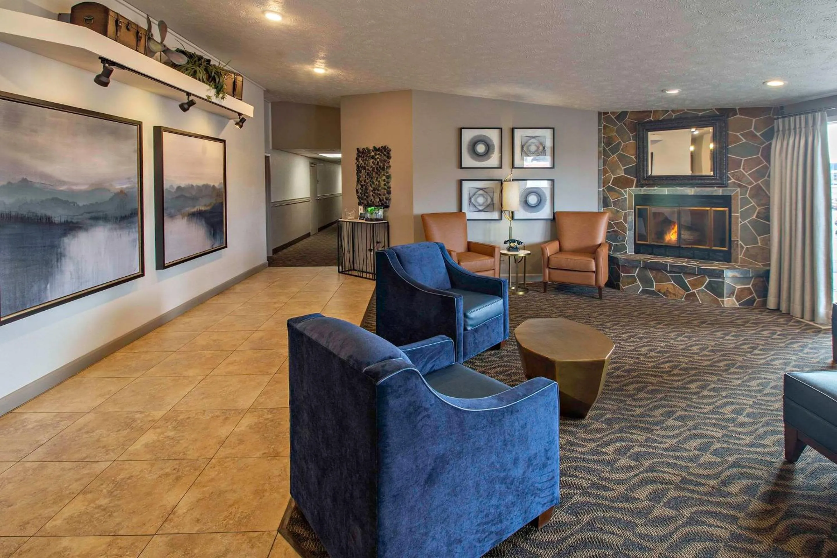 Lobby or reception in Quality Inn & Suites Coeur d'Alene