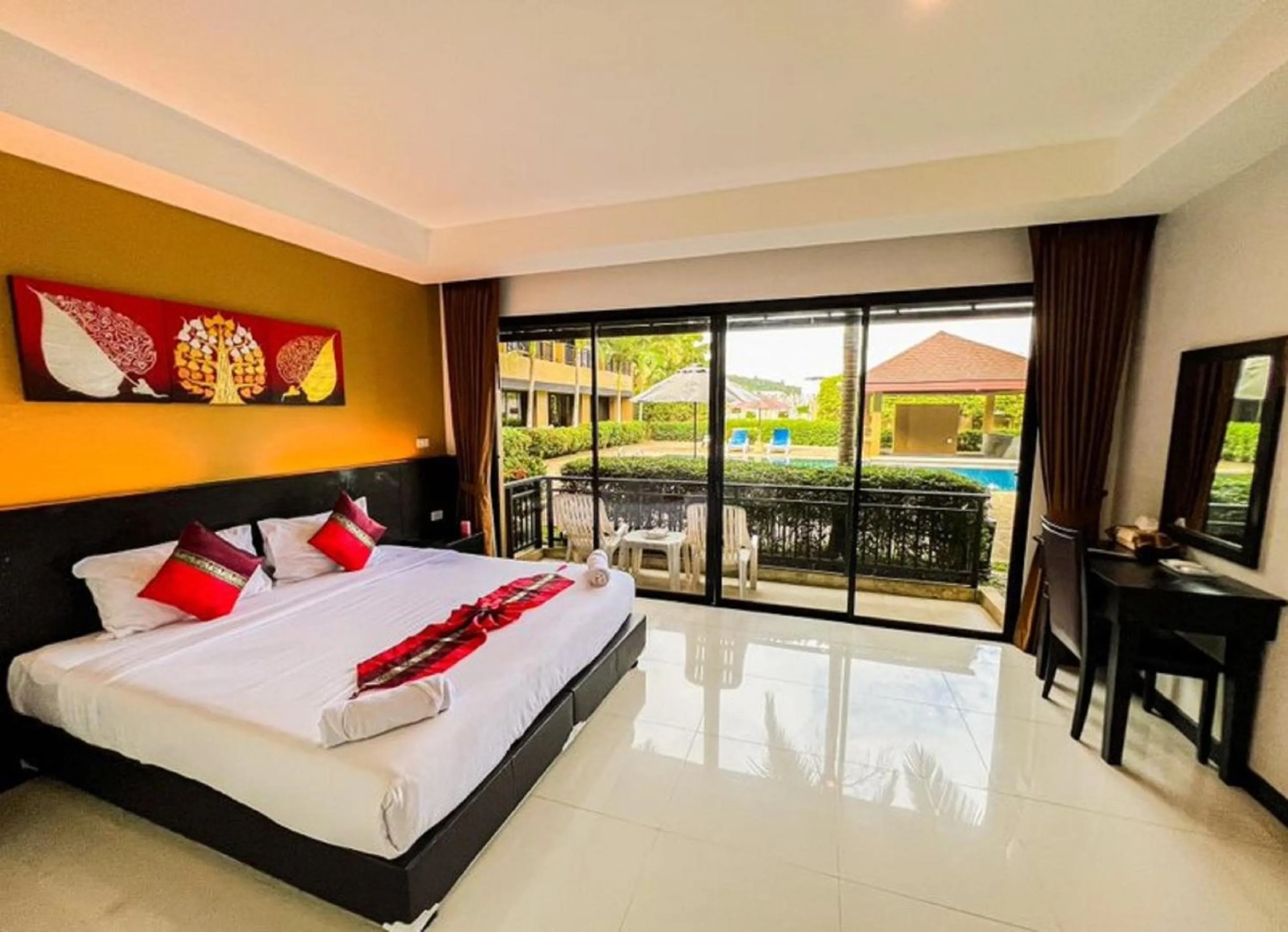 Bed in Naiyang Beach Hotel SHA Plus