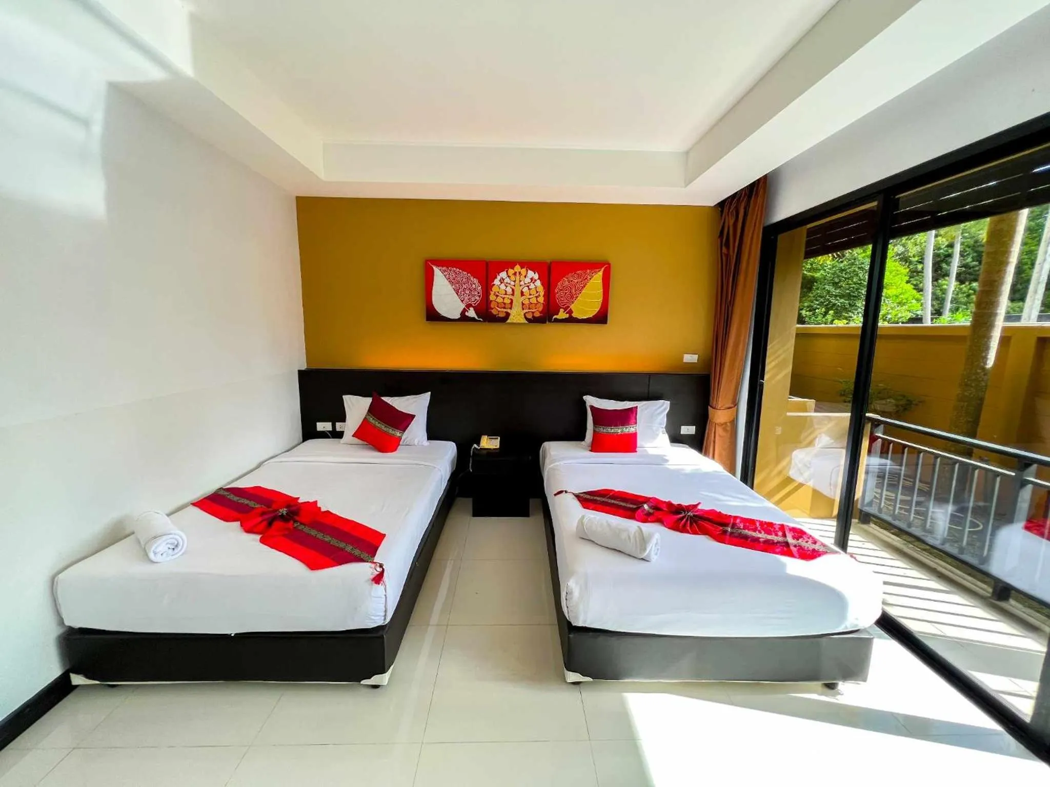 Bed in Naiyang Beach Hotel SHA Plus