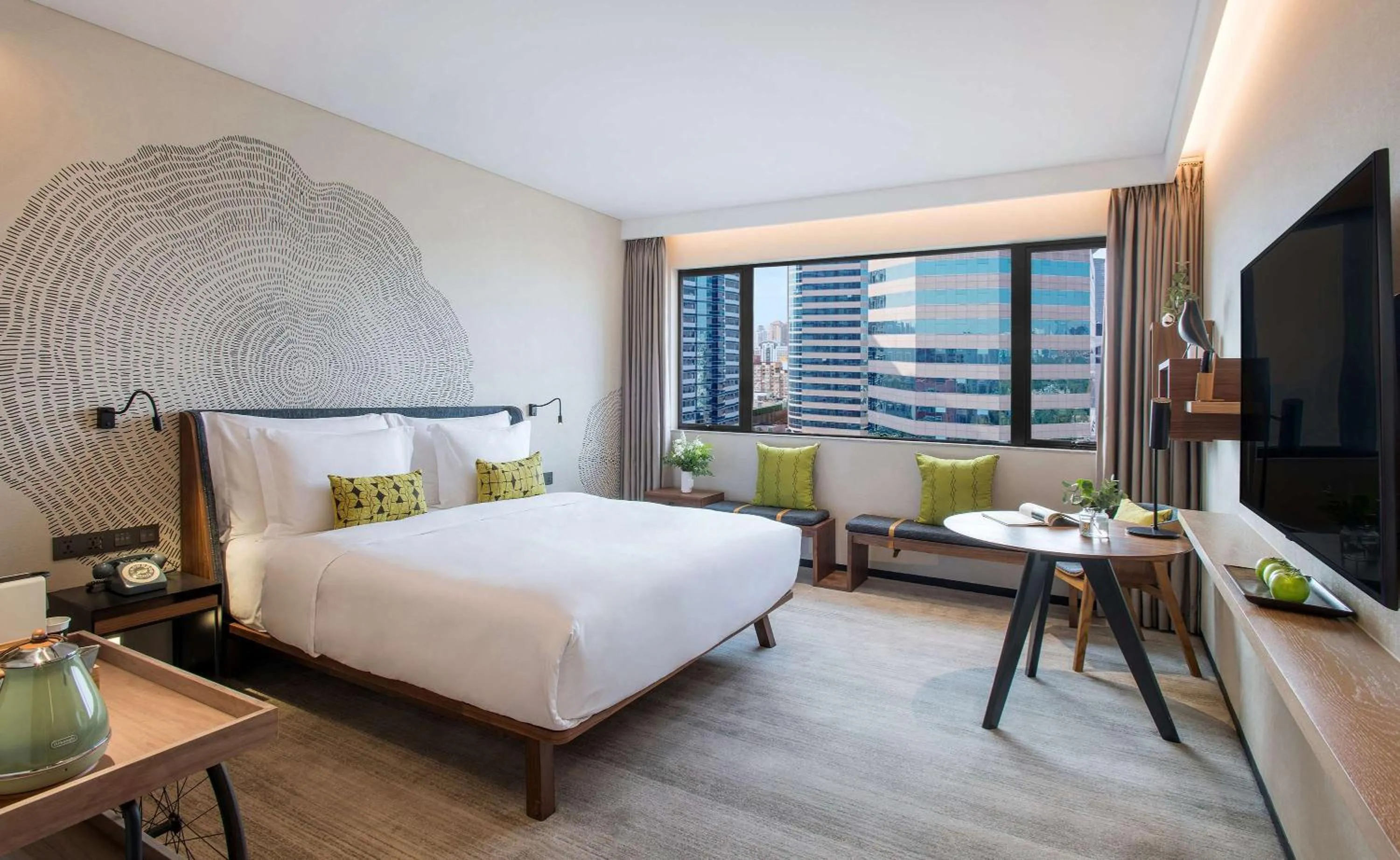 Bedroom, Bed in BEI Zhaolong Hotel, JdV by Hyatt