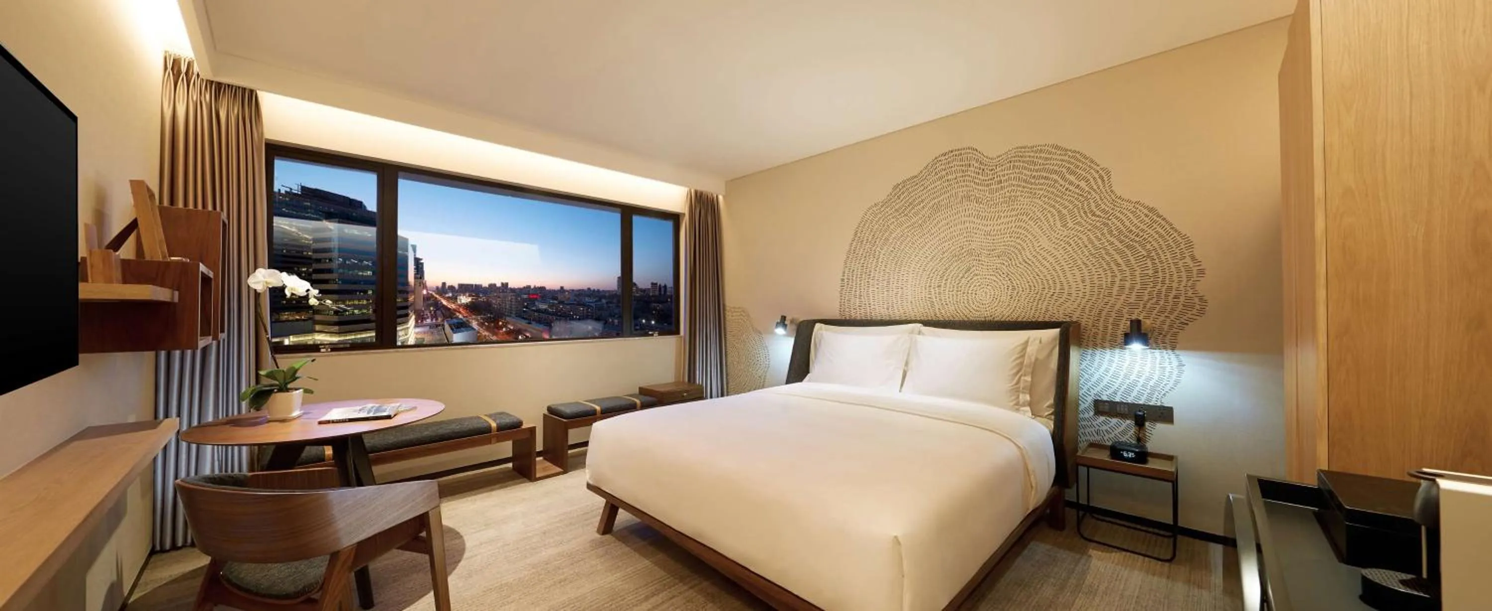 Bedroom, Bed in BEI Zhaolong Hotel, JdV by Hyatt