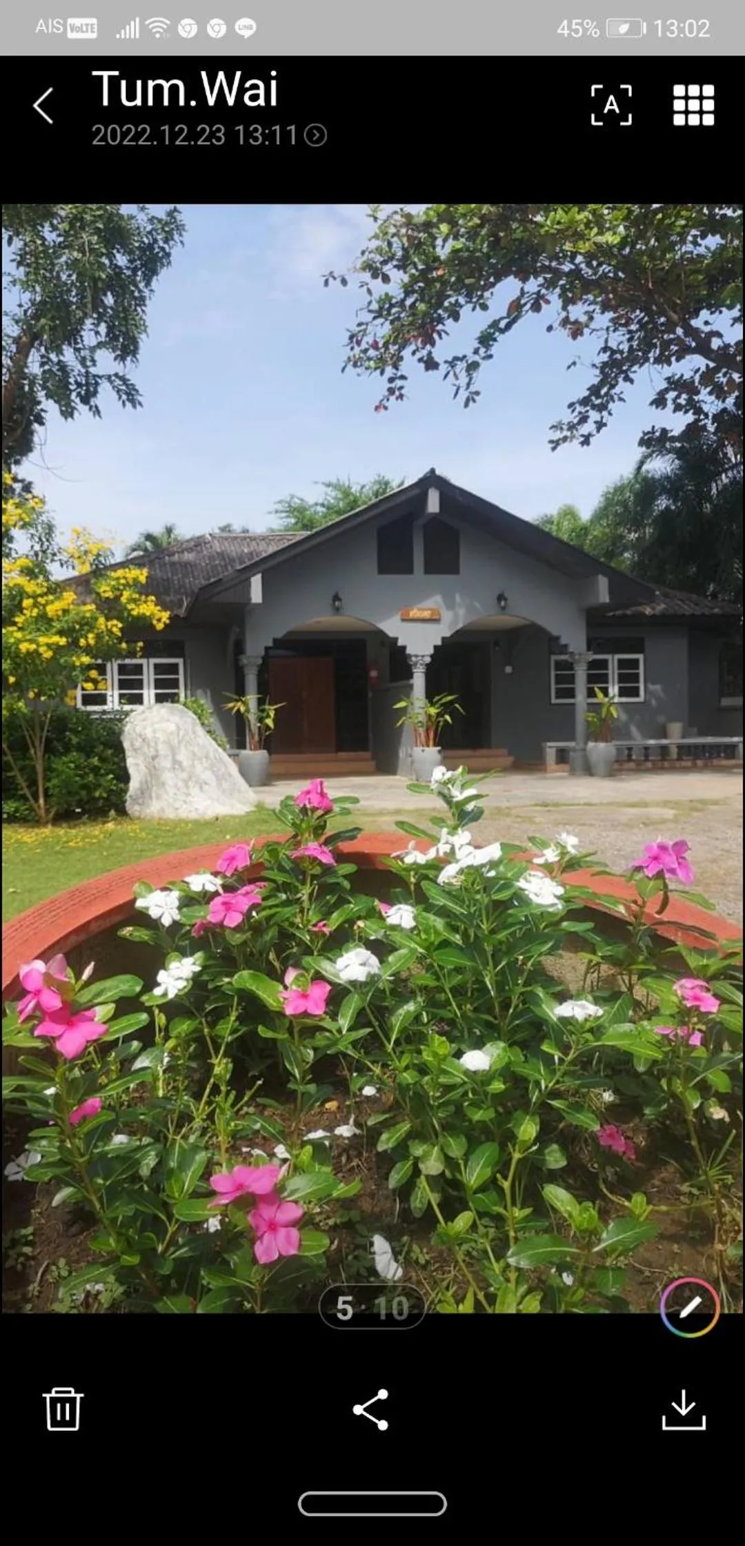 Property building in Buasawan Resort & Restaurant