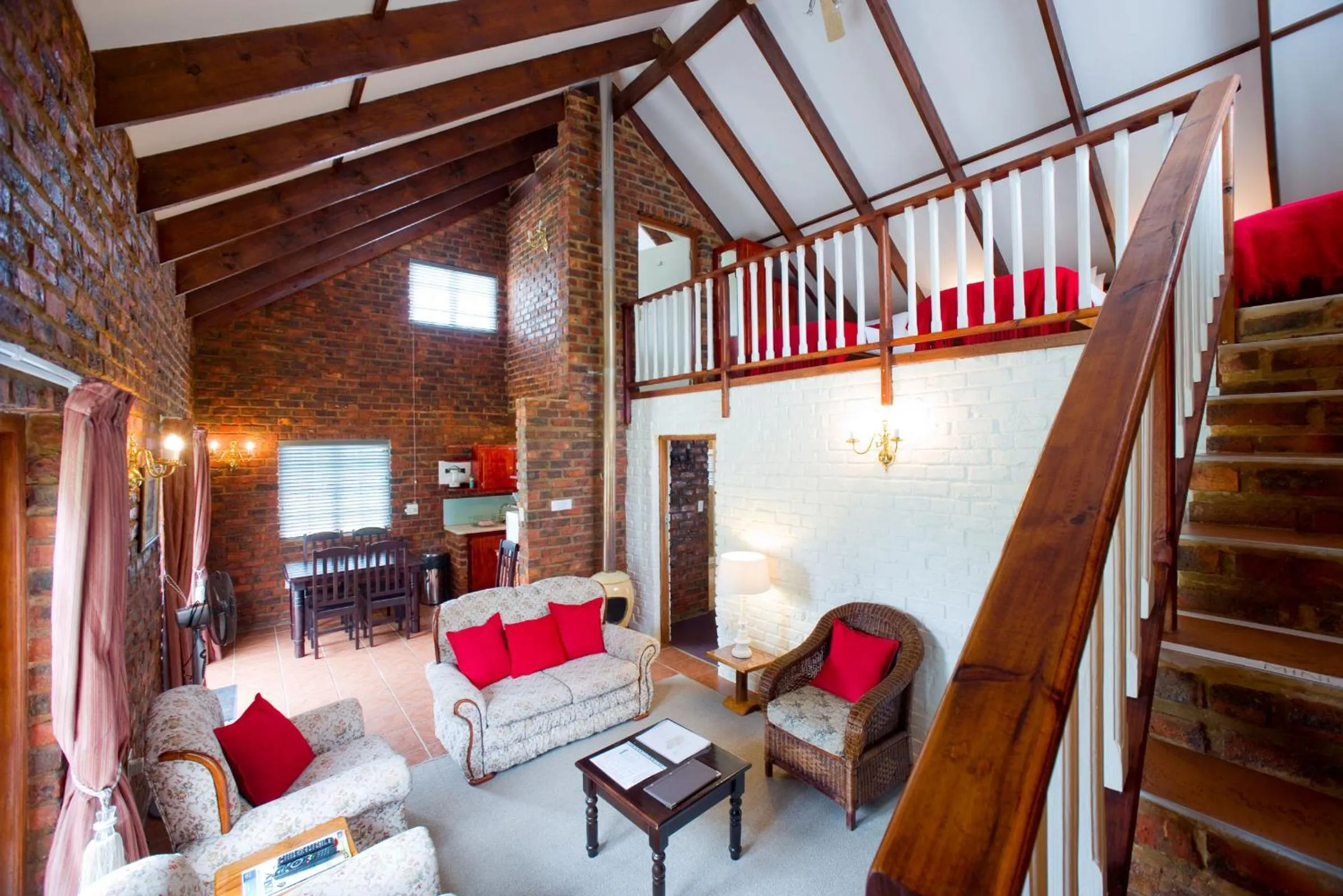 Living room in Swallows Nest Country Cottages