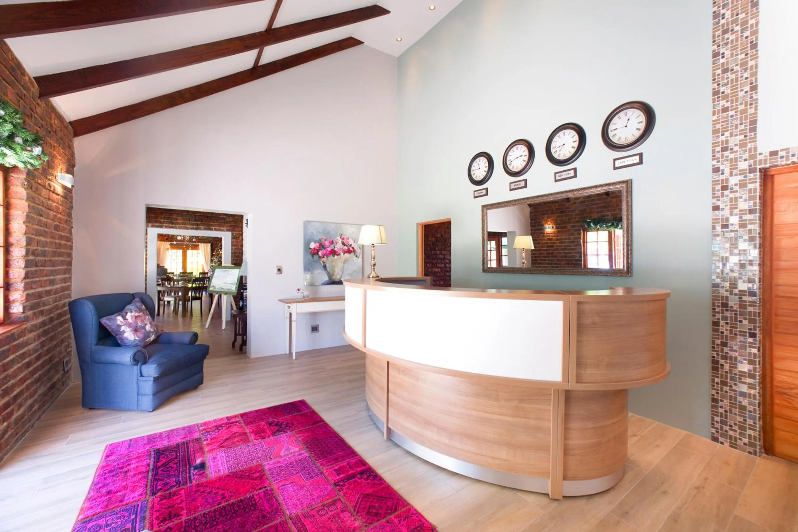 Lobby or reception in Swallows Nest Country Cottages