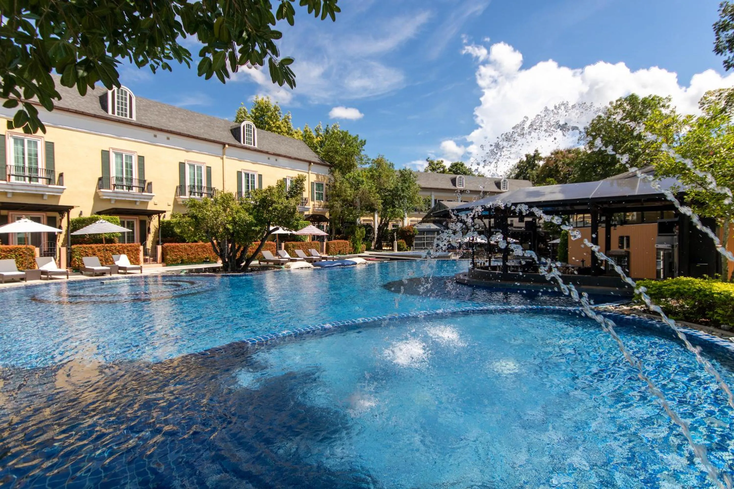 Swimming pool in Rancho Charnvee Resort & Country Club Khaoyai
