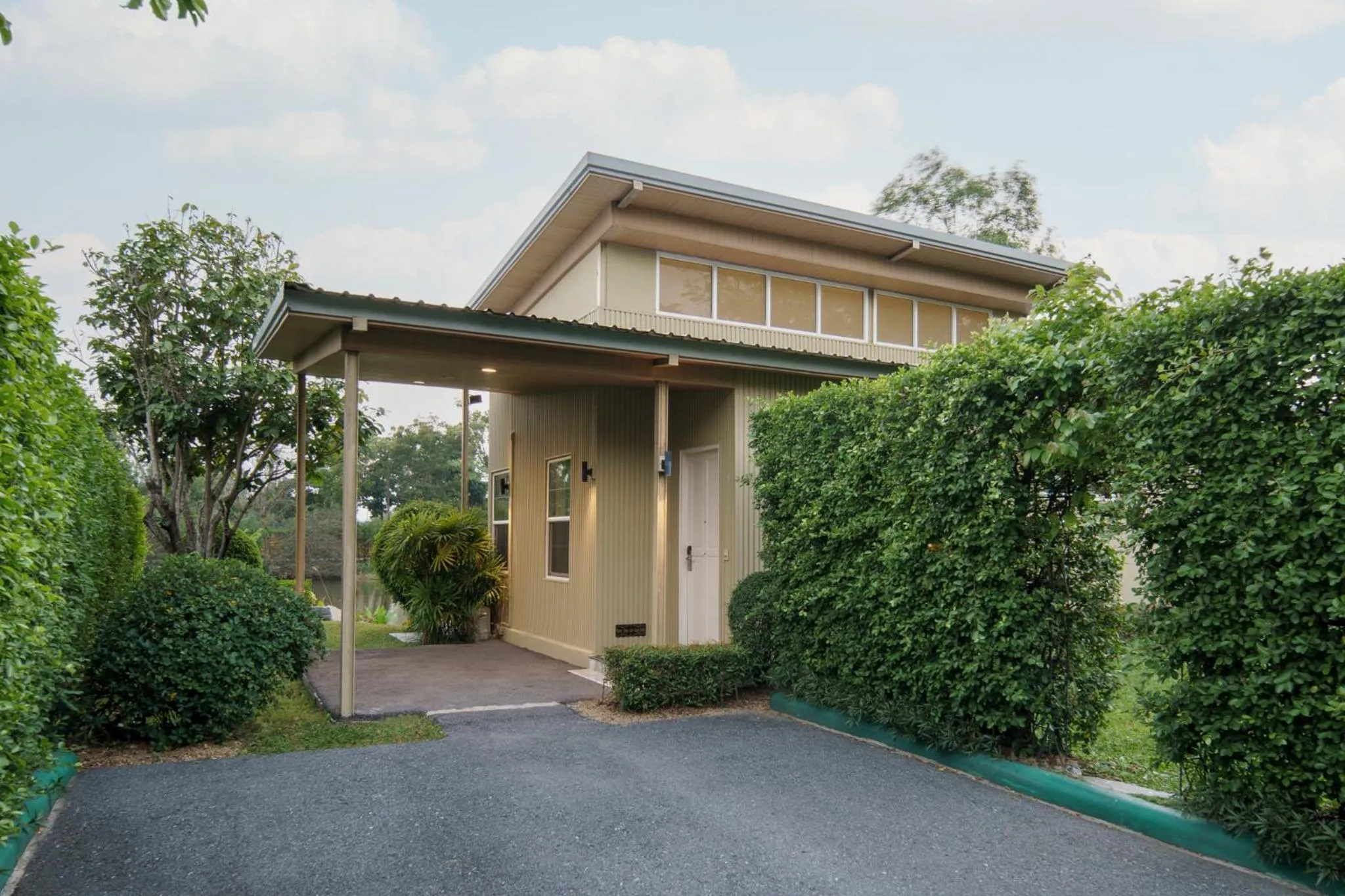 Garden view in Rancho Charnvee Resort & Country Club Khaoyai