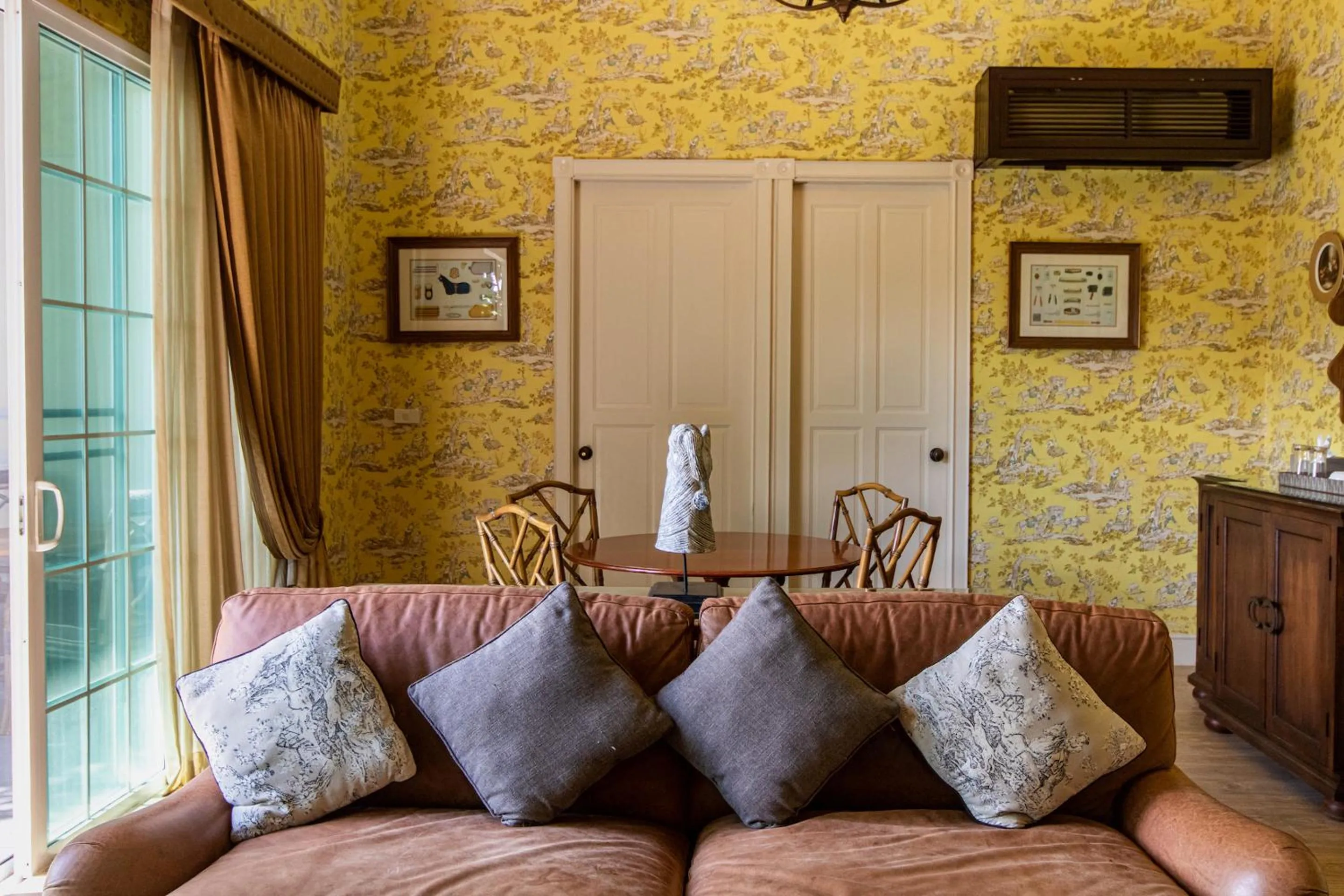 Living room in Rancho Charnvee Resort & Country Club Khaoyai