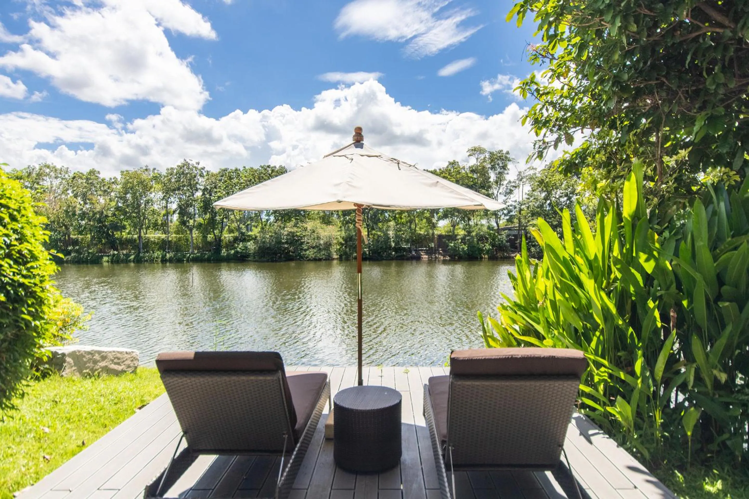 River view in Rancho Charnvee Resort & Country Club Khaoyai