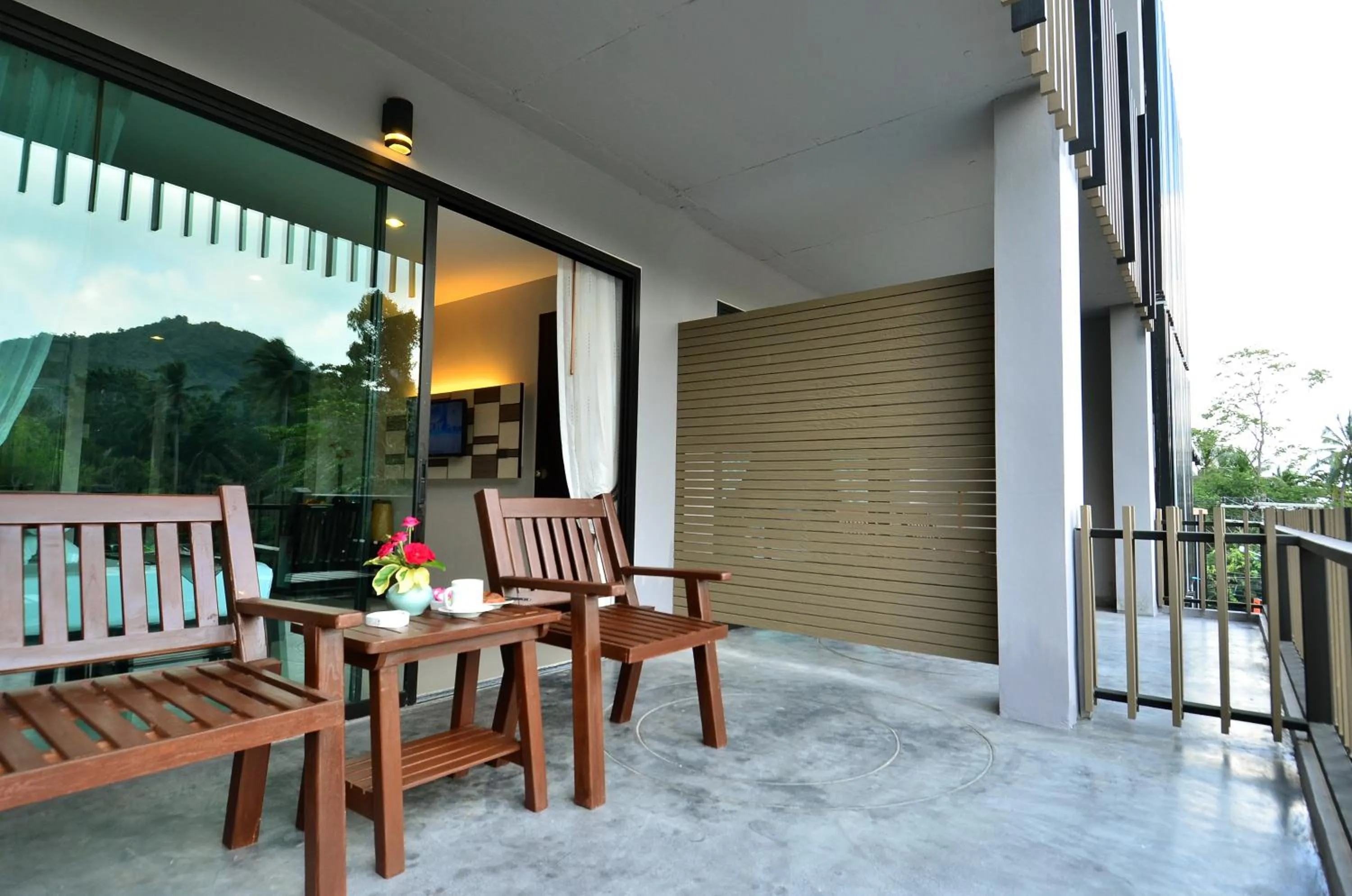 Balcony/Terrace in Chaweng Noi Pool Villa