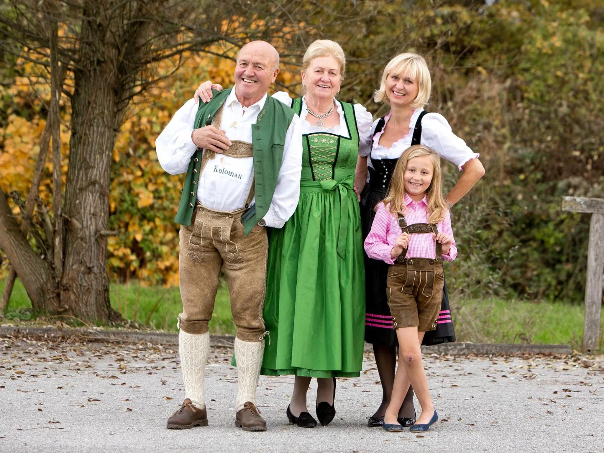 Family in Stallerhof