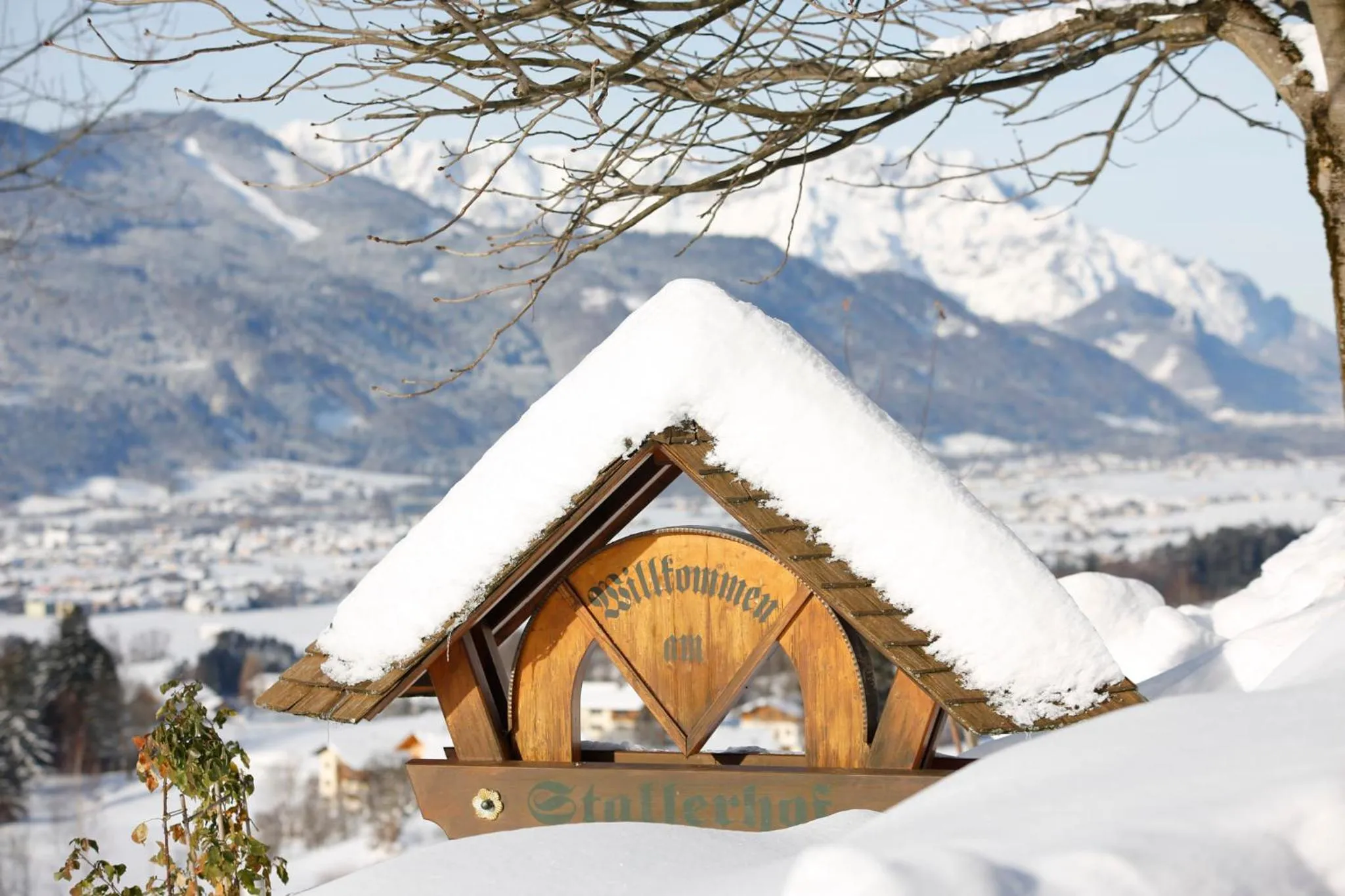 Decorative detail in Stallerhof
