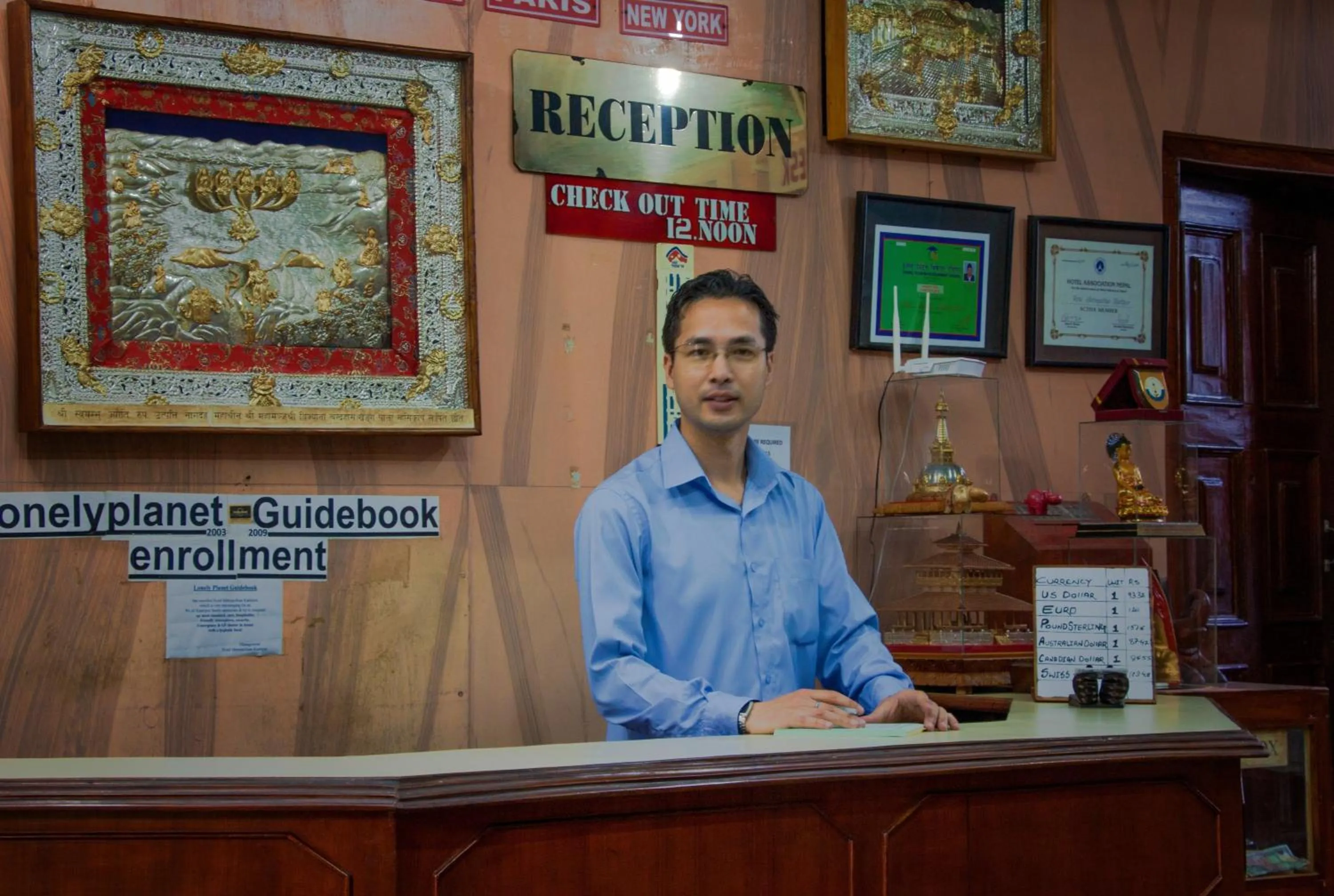 Staff in Hotel Metropolitan Kantipur