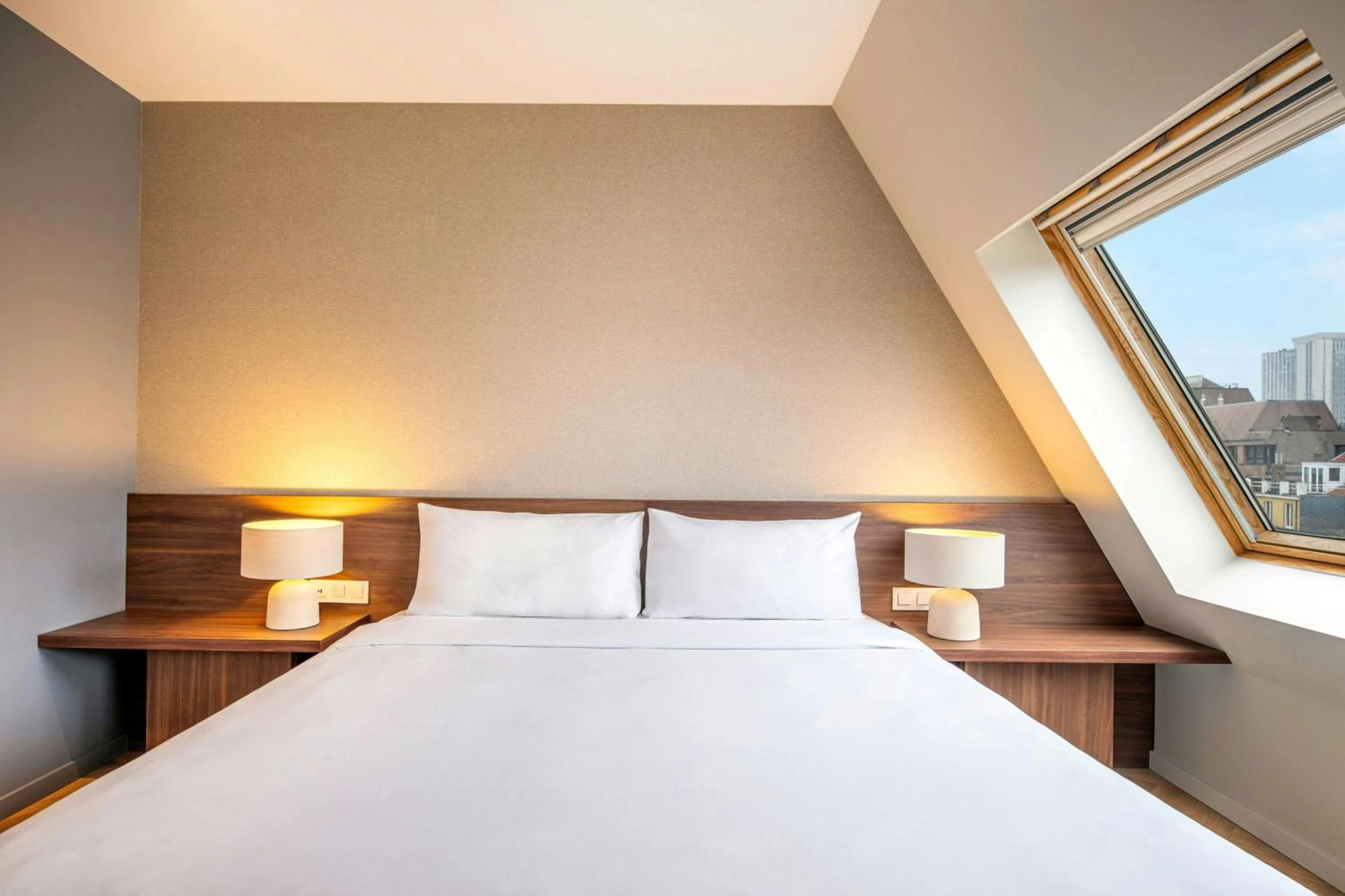 Bedroom, Bed in Marriott Executive Apartments Brussels