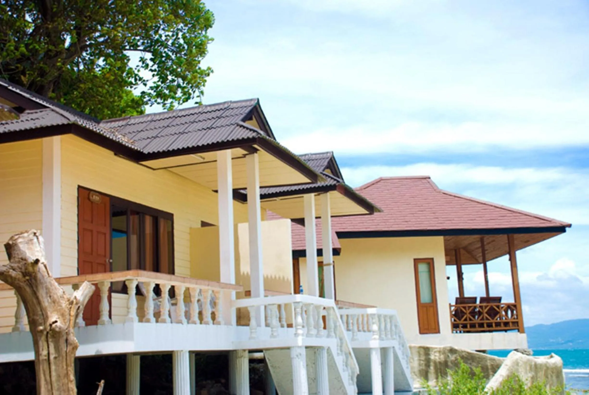 Facade/entrance in Rin Beach Resort
