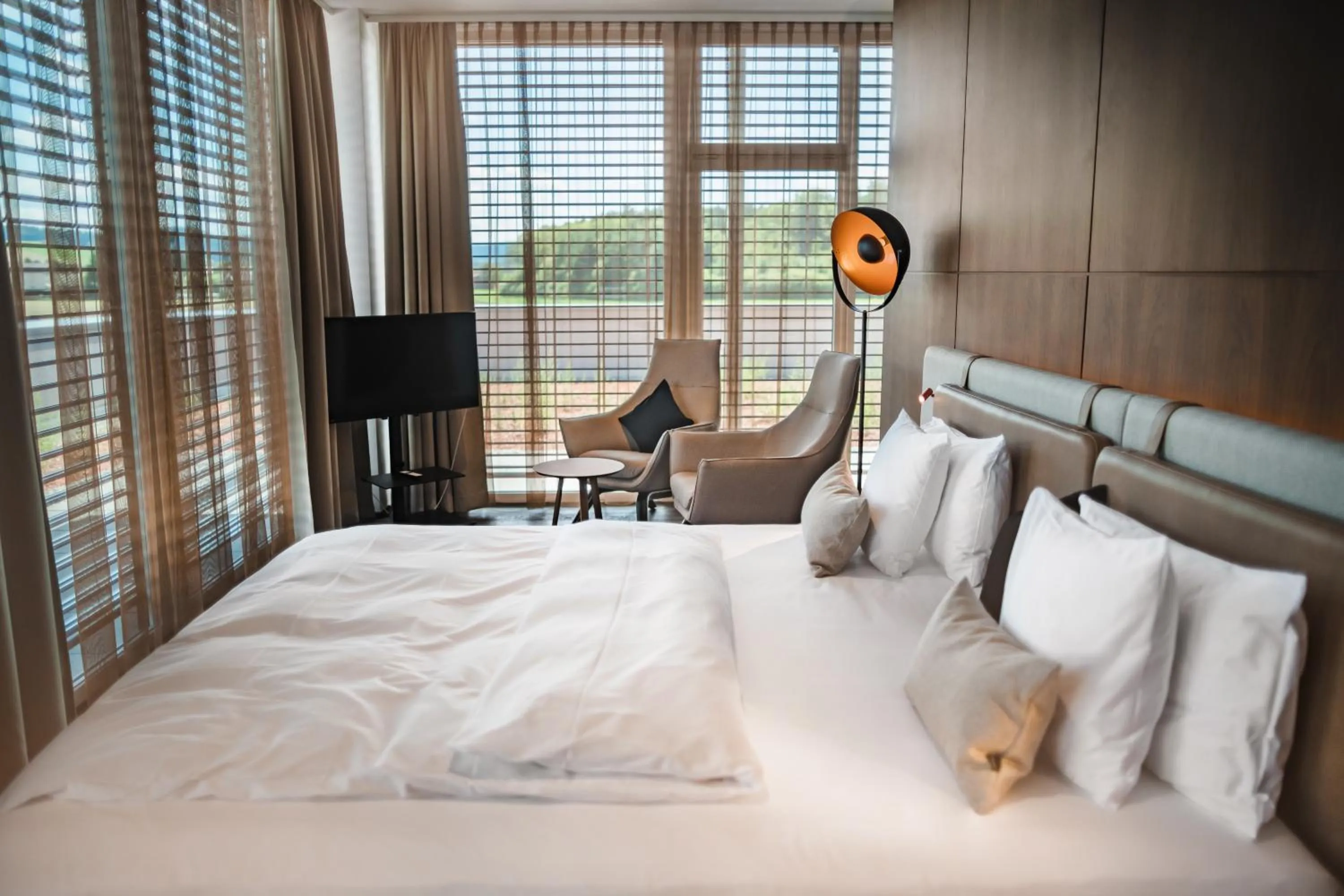 Bed in Hotel Meilenstein