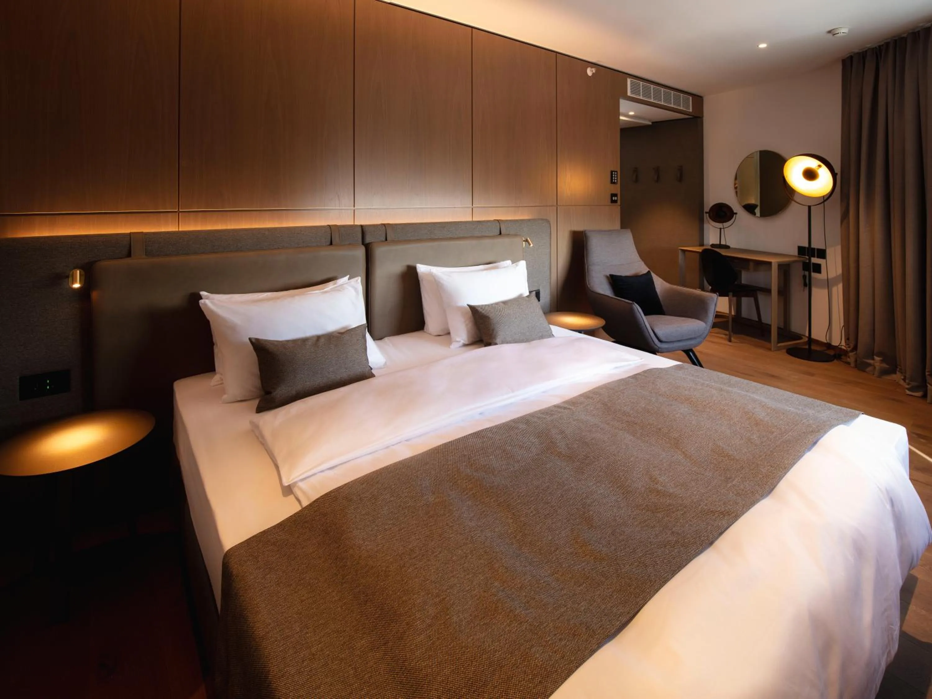 Photo of the whole room in Hotel Meilenstein