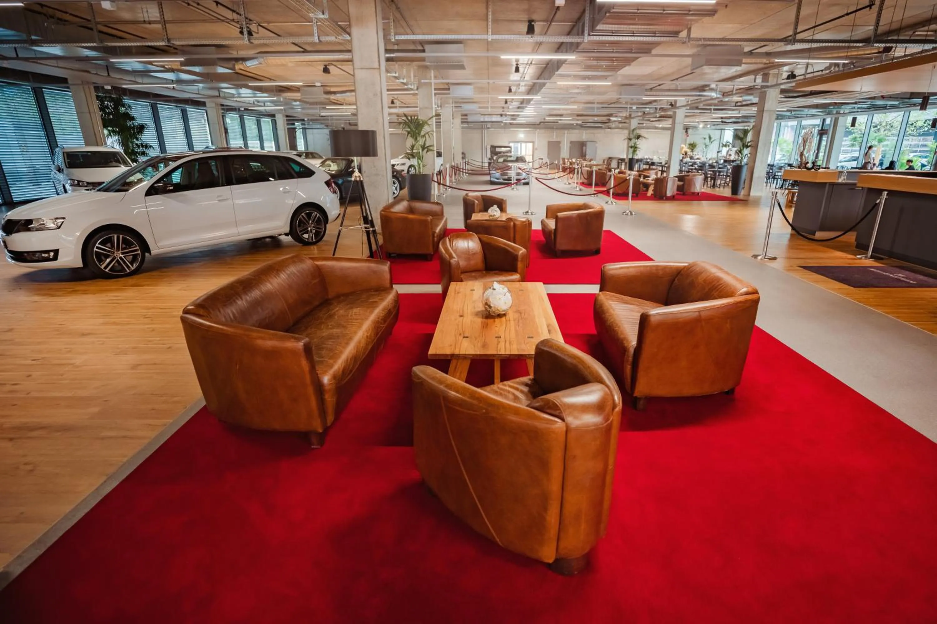 Lobby or reception in Hotel Meilenstein