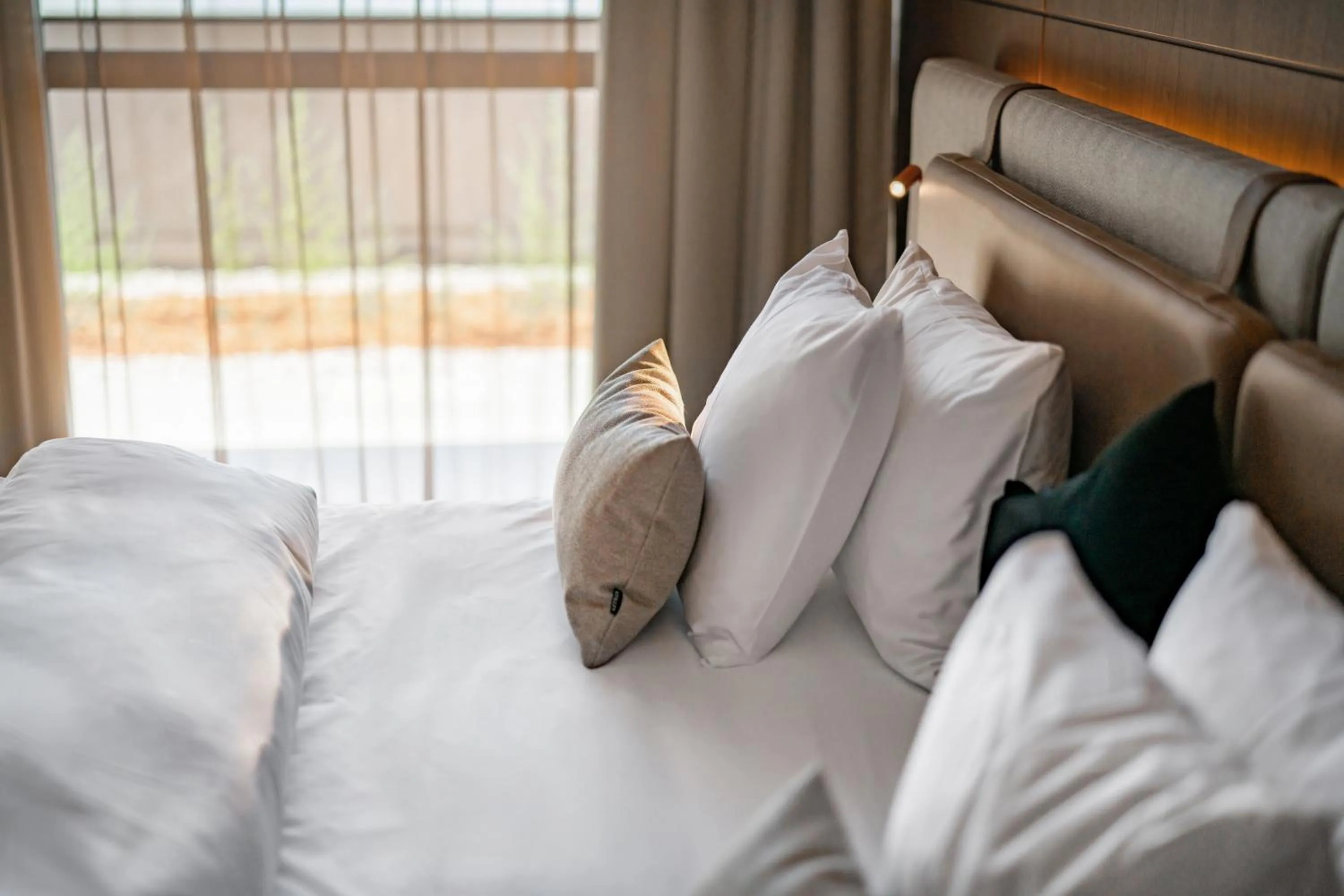 Bed in Hotel Meilenstein