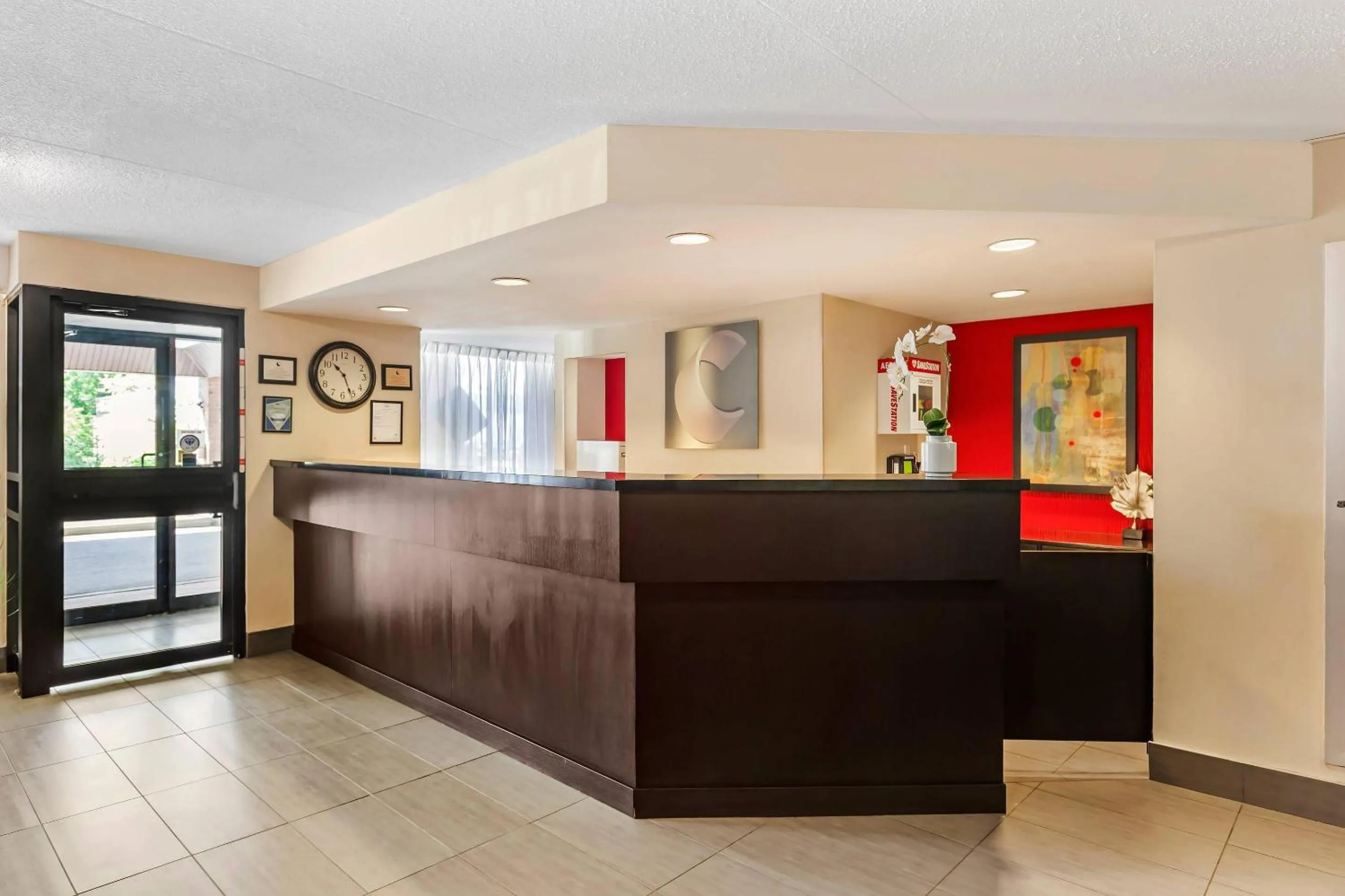 Lobby or reception in Comfort Inn