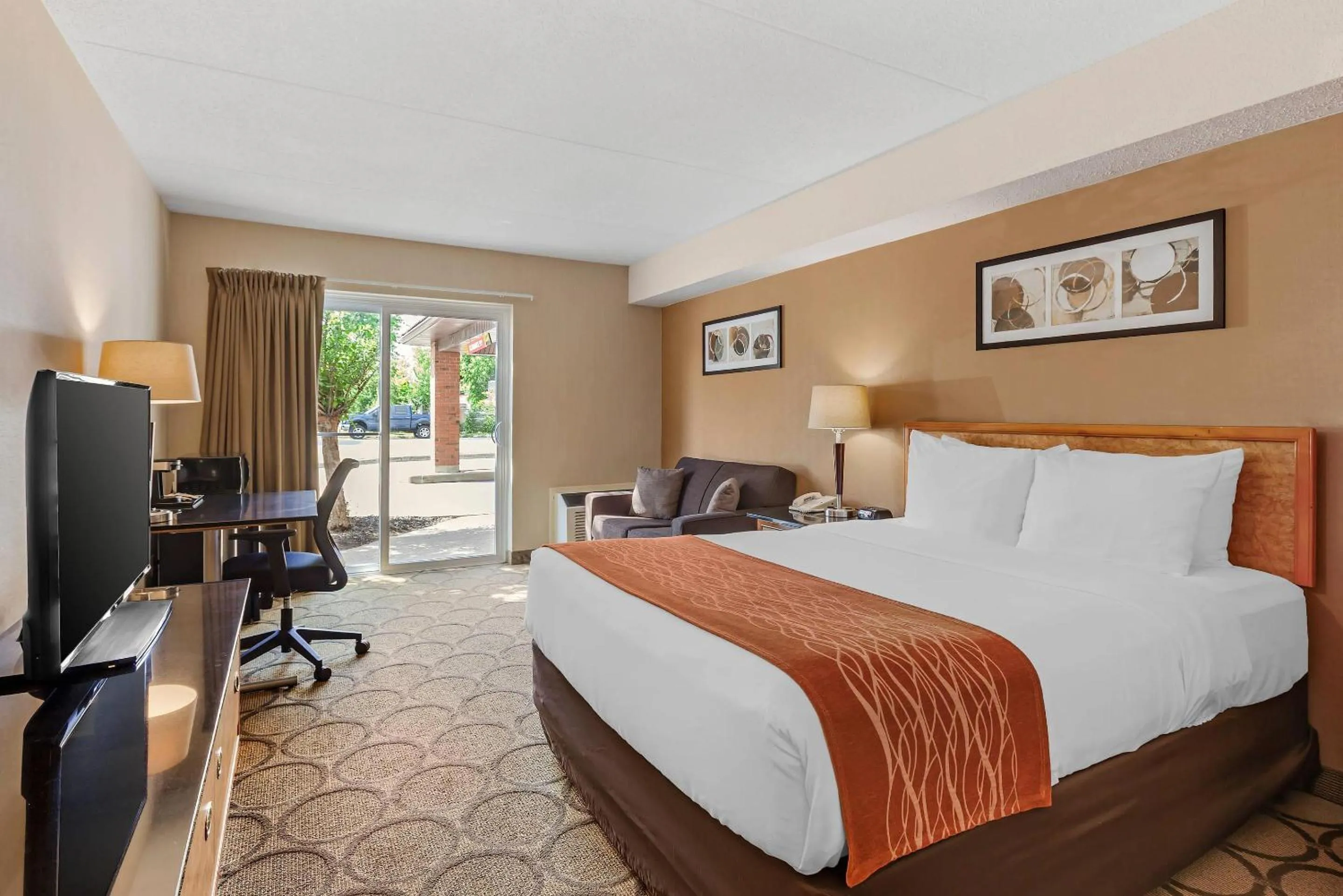 Bedroom, Bed in Comfort Inn