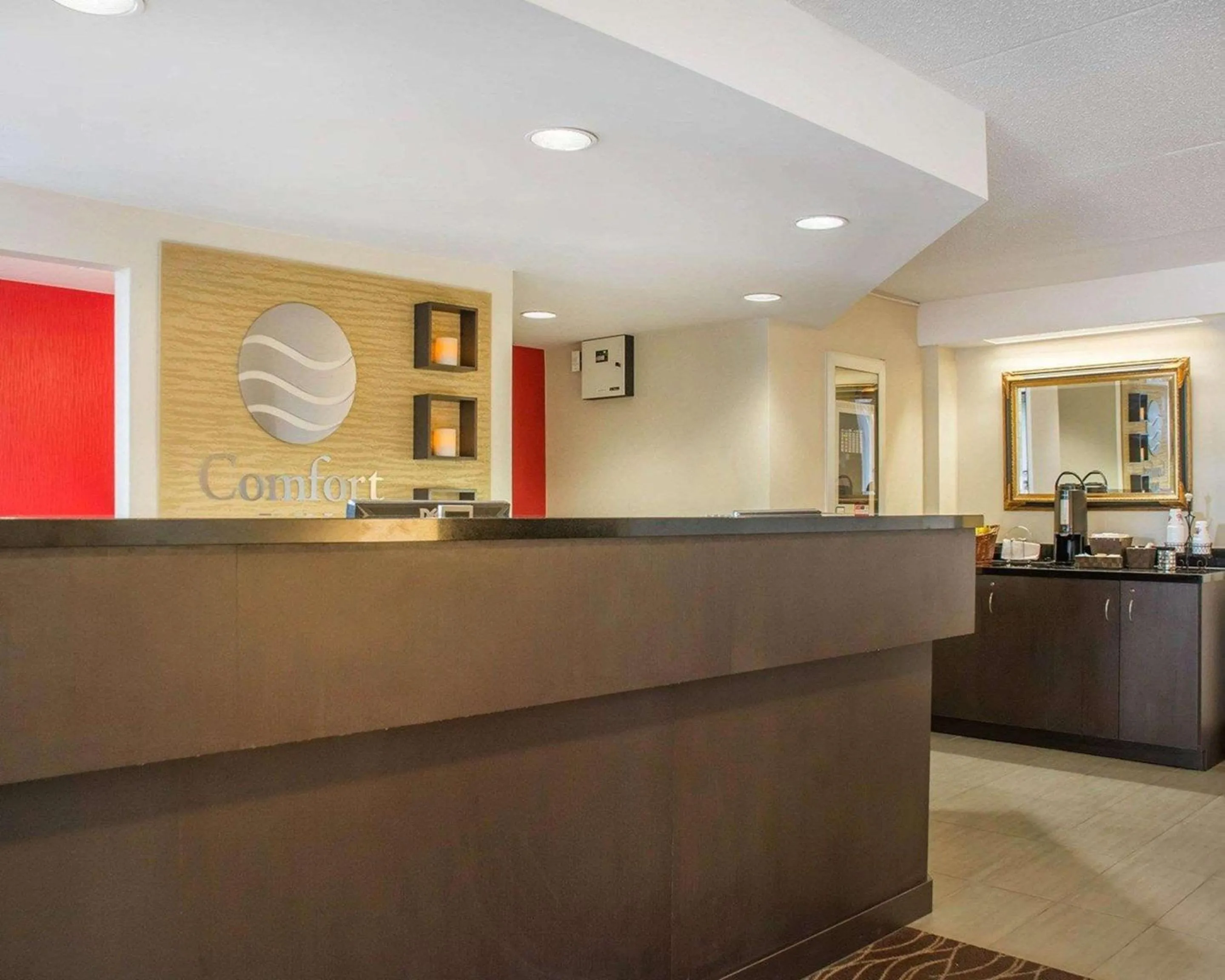 Lobby or reception in Comfort Inn