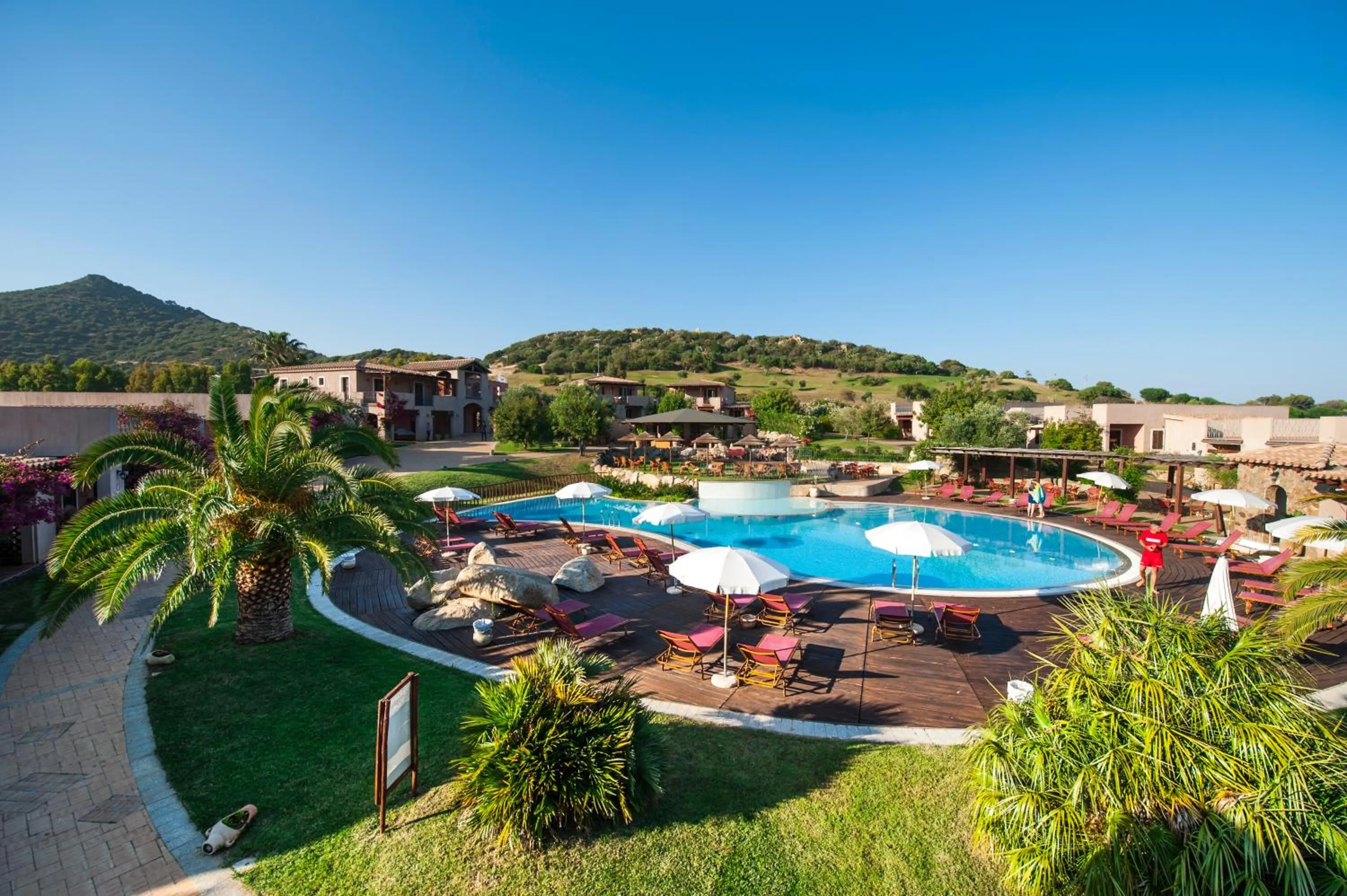 Swimming pool in S'Incantu Resort