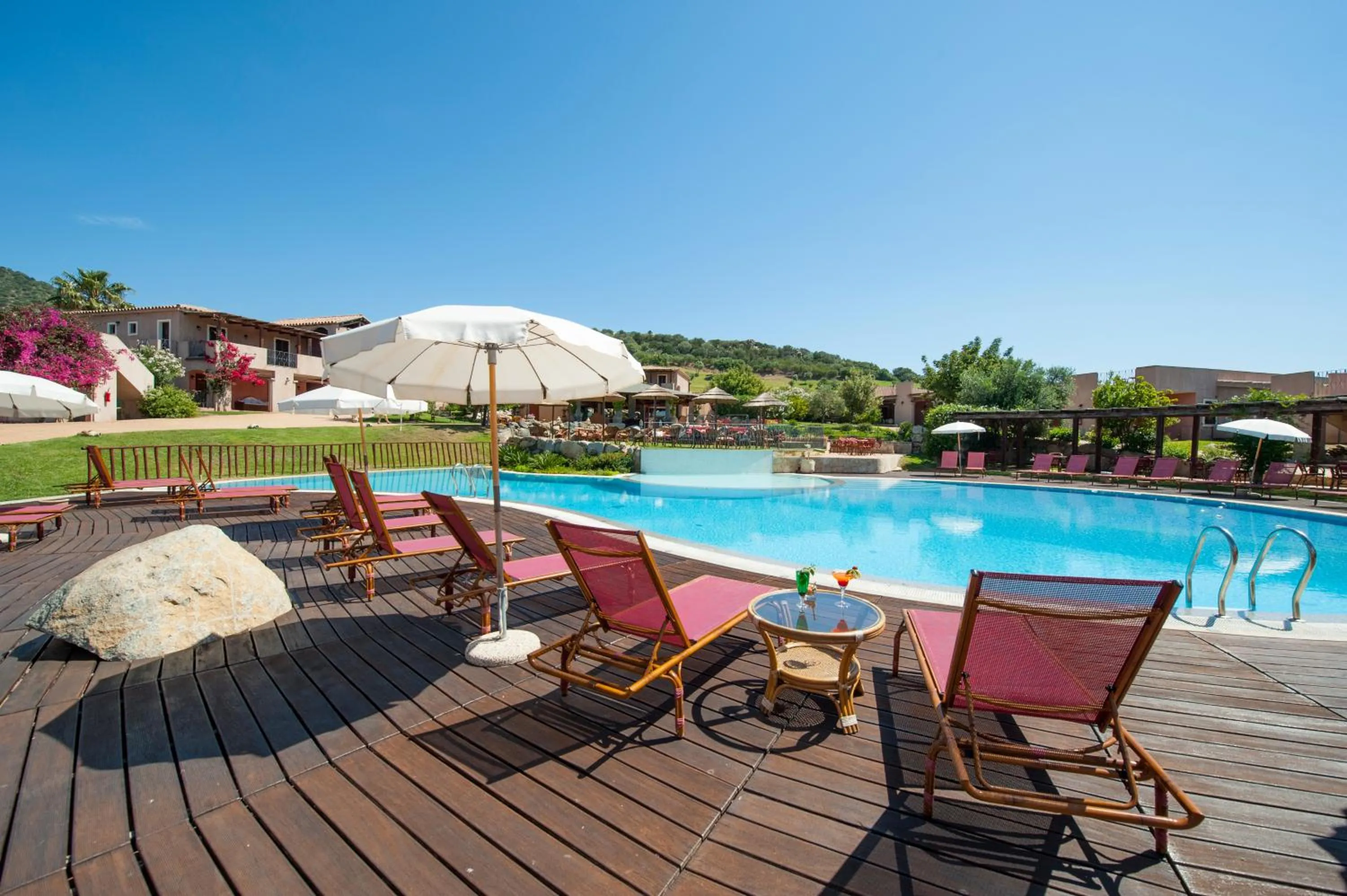 Swimming pool in Residence S'incantu