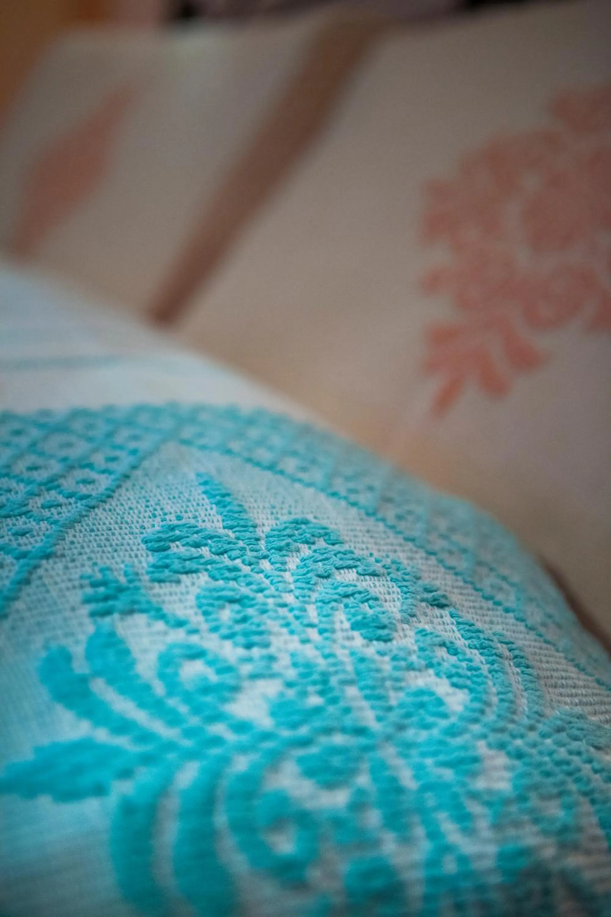 Decorative detail, Bed in Residence S'incantu