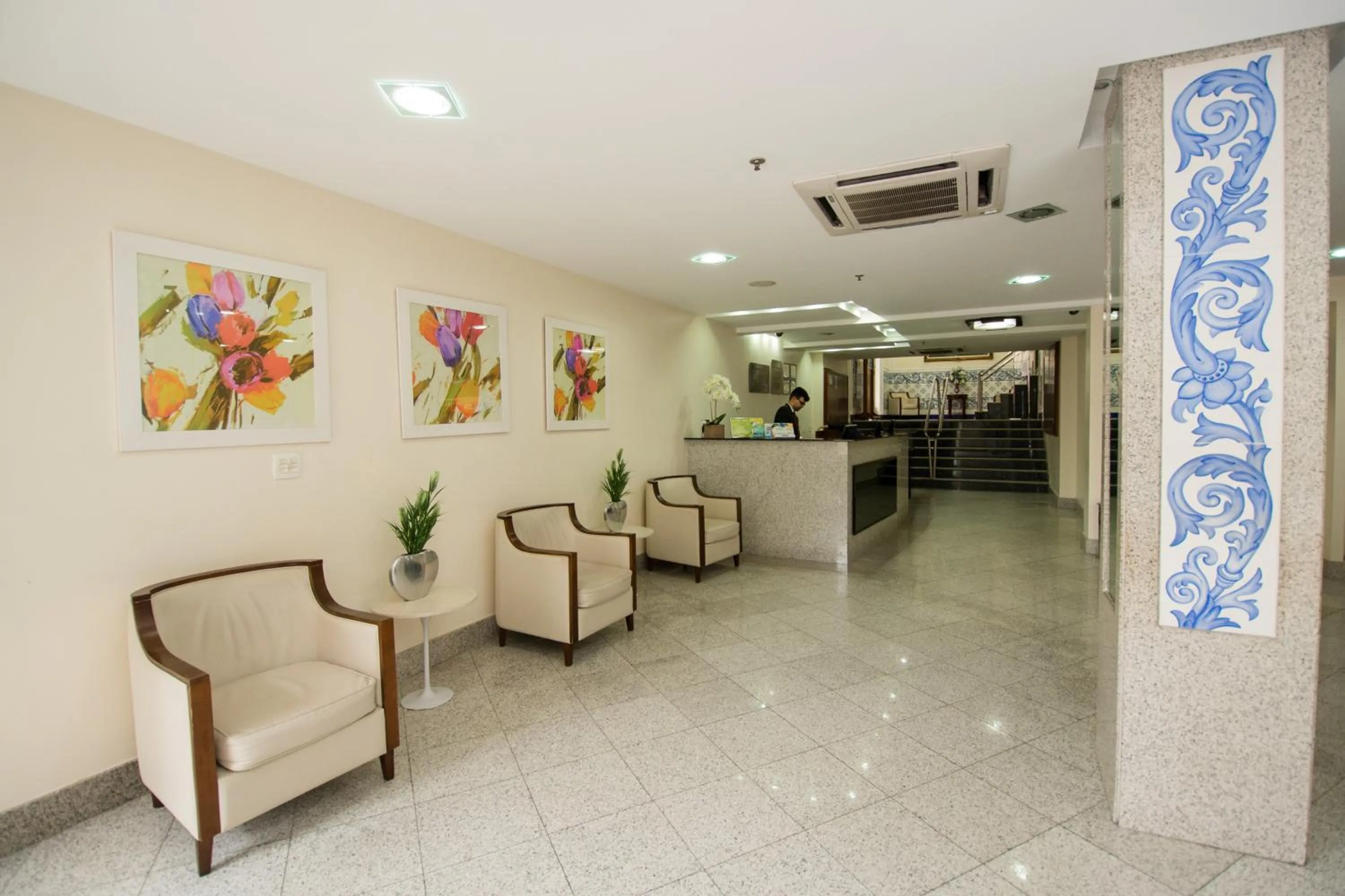 Lobby or reception in Hotel Monte Alegre