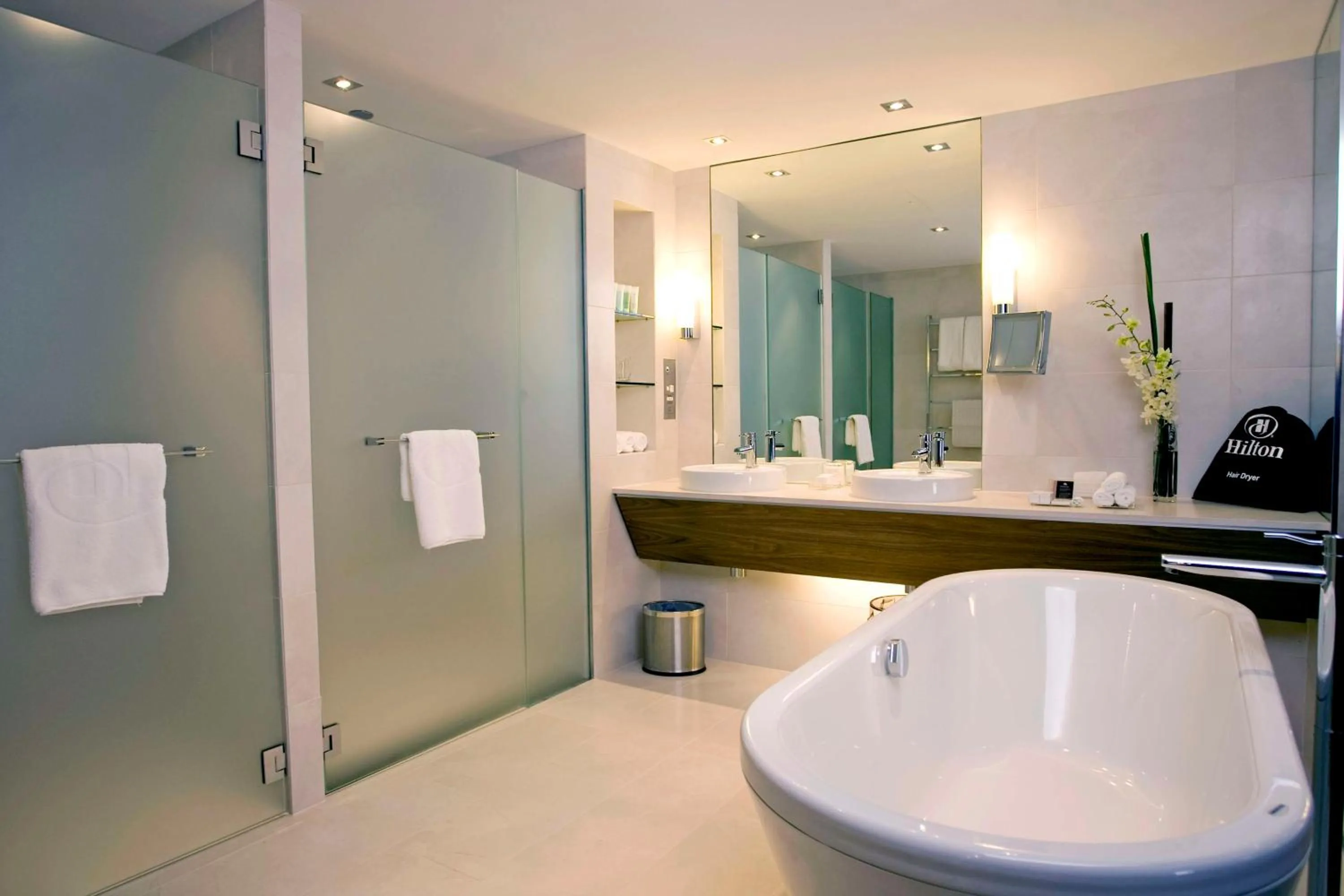 Bathroom in Hilton Brisbane