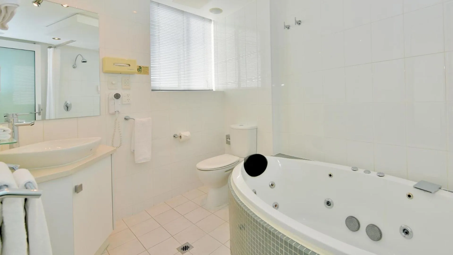 Bathroom in Atlantic Tower Motor Inn