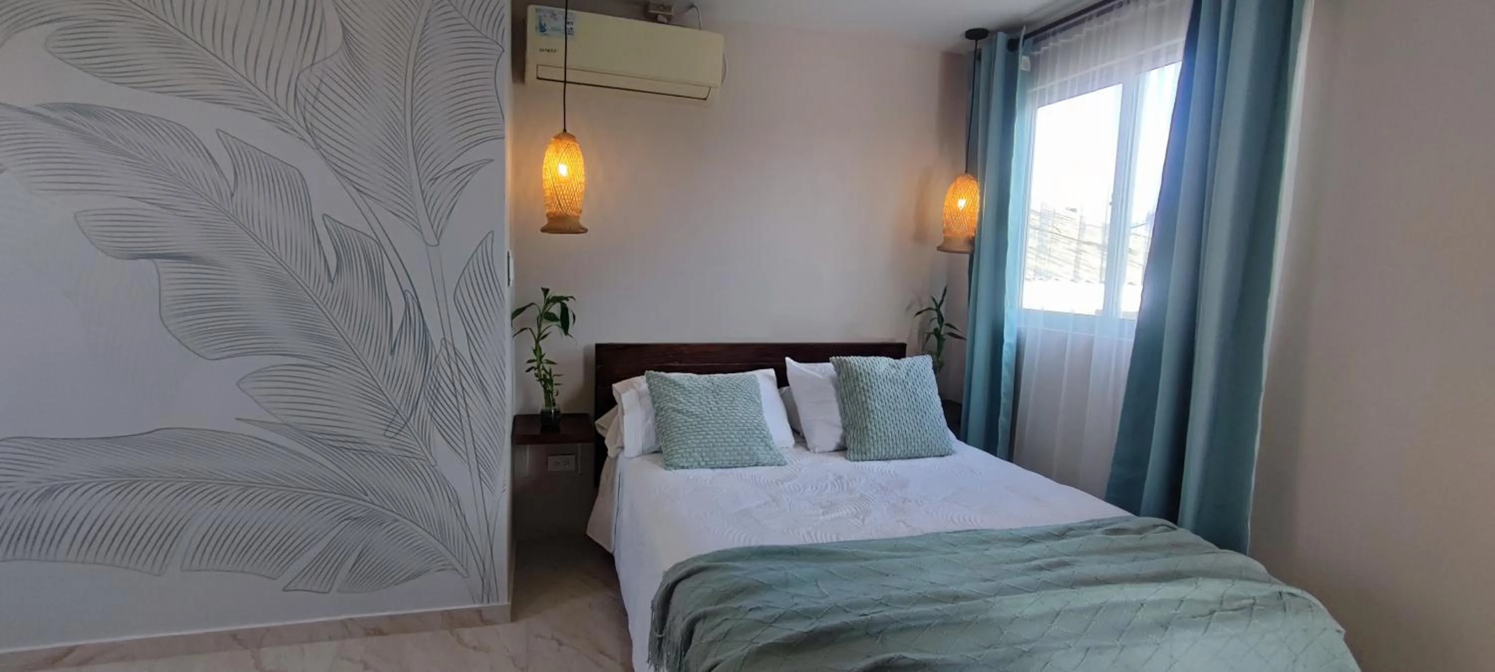 Bed in Cabañas Green Yard