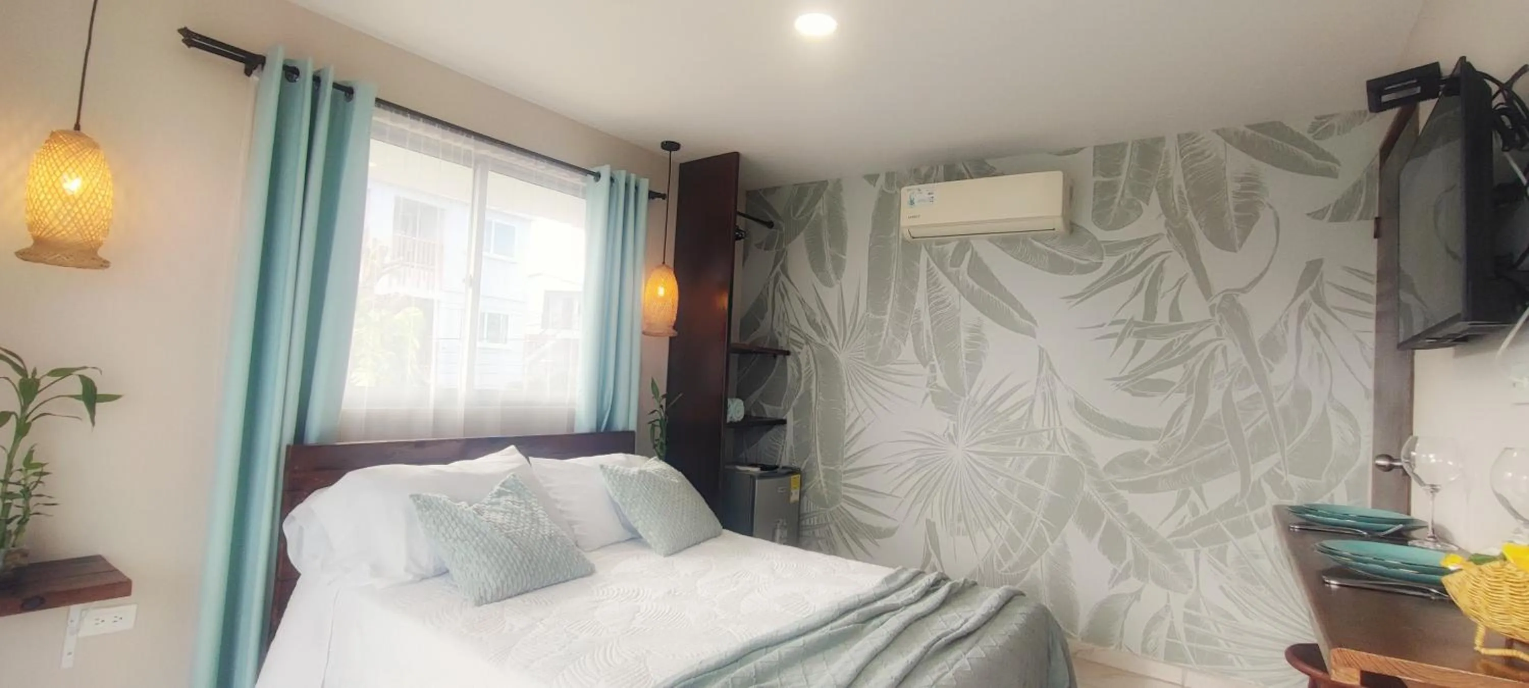 Bed in Cabañas Green Yard