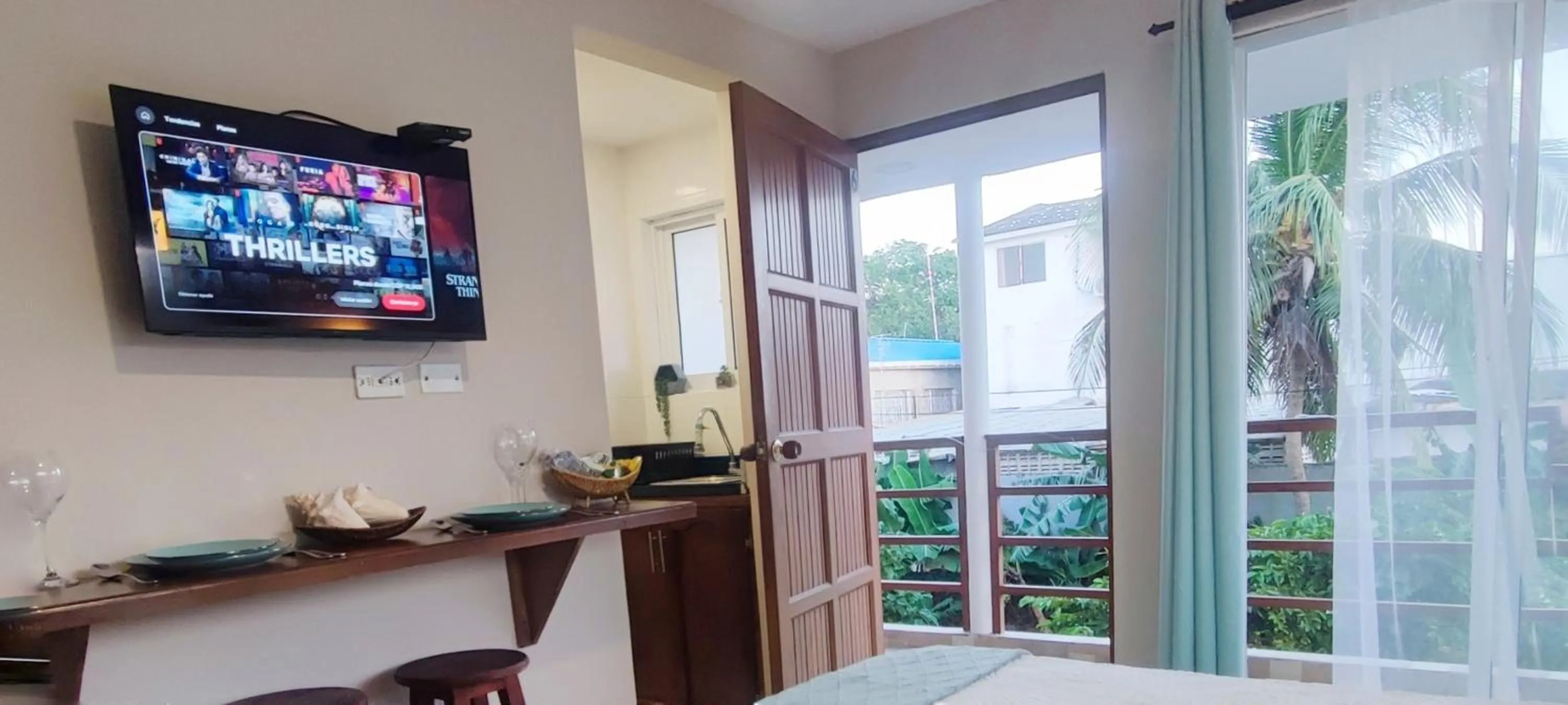 Bed in Cabañas Green Yard