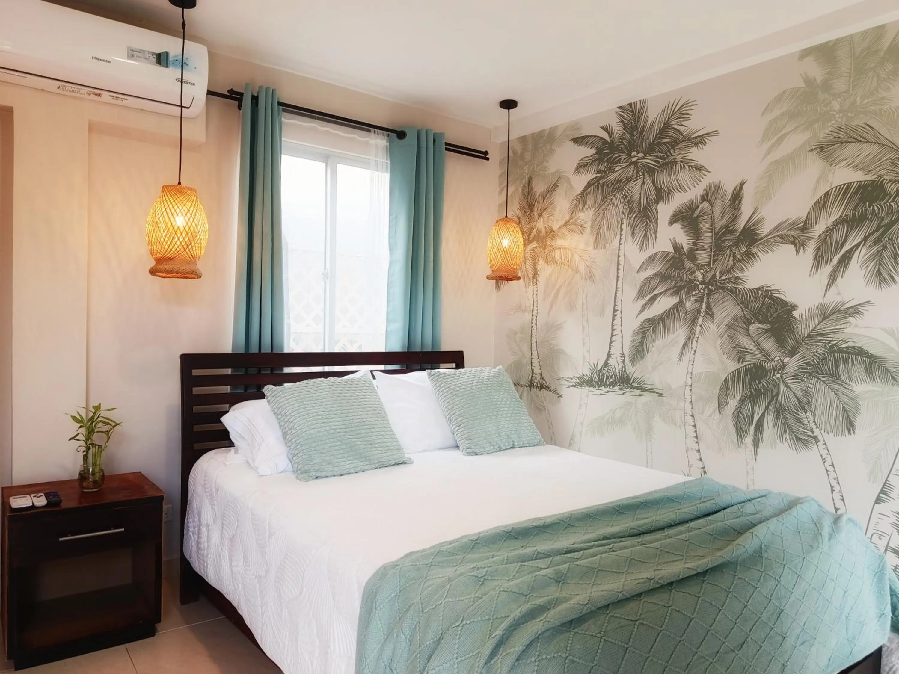 Bed in Cabañas Green Yard