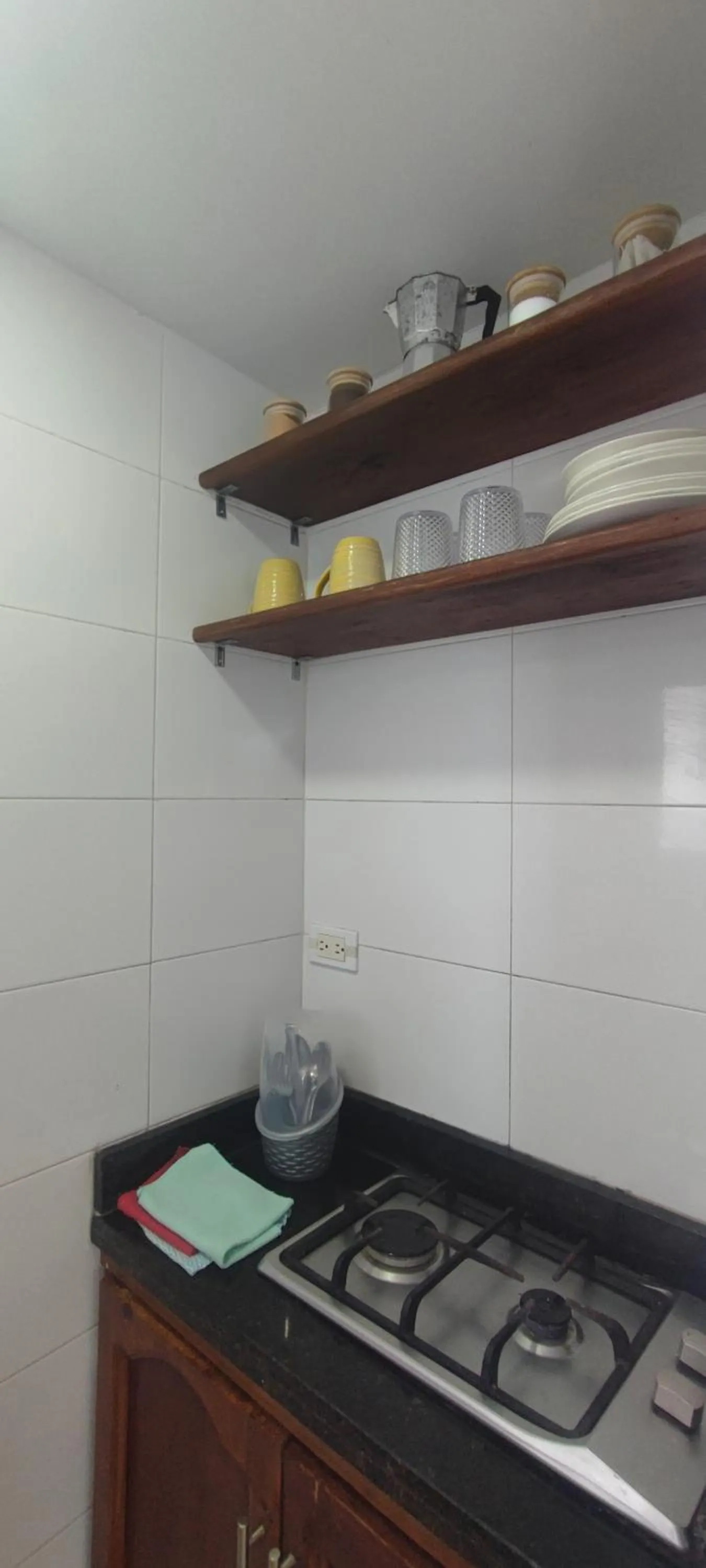 Kitchen or kitchenette in Cabañas Green Yard