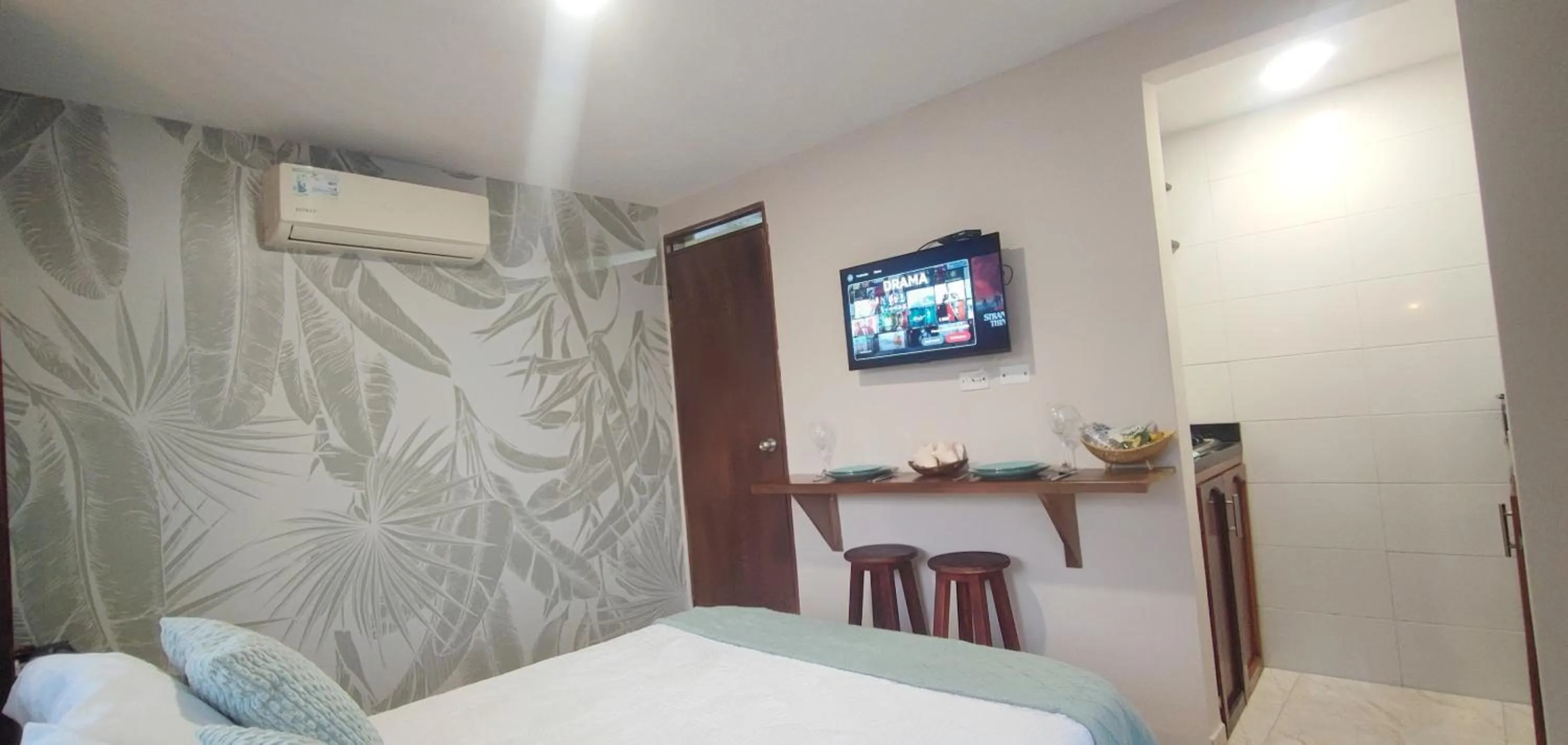 Bed in Cabañas Green Yard