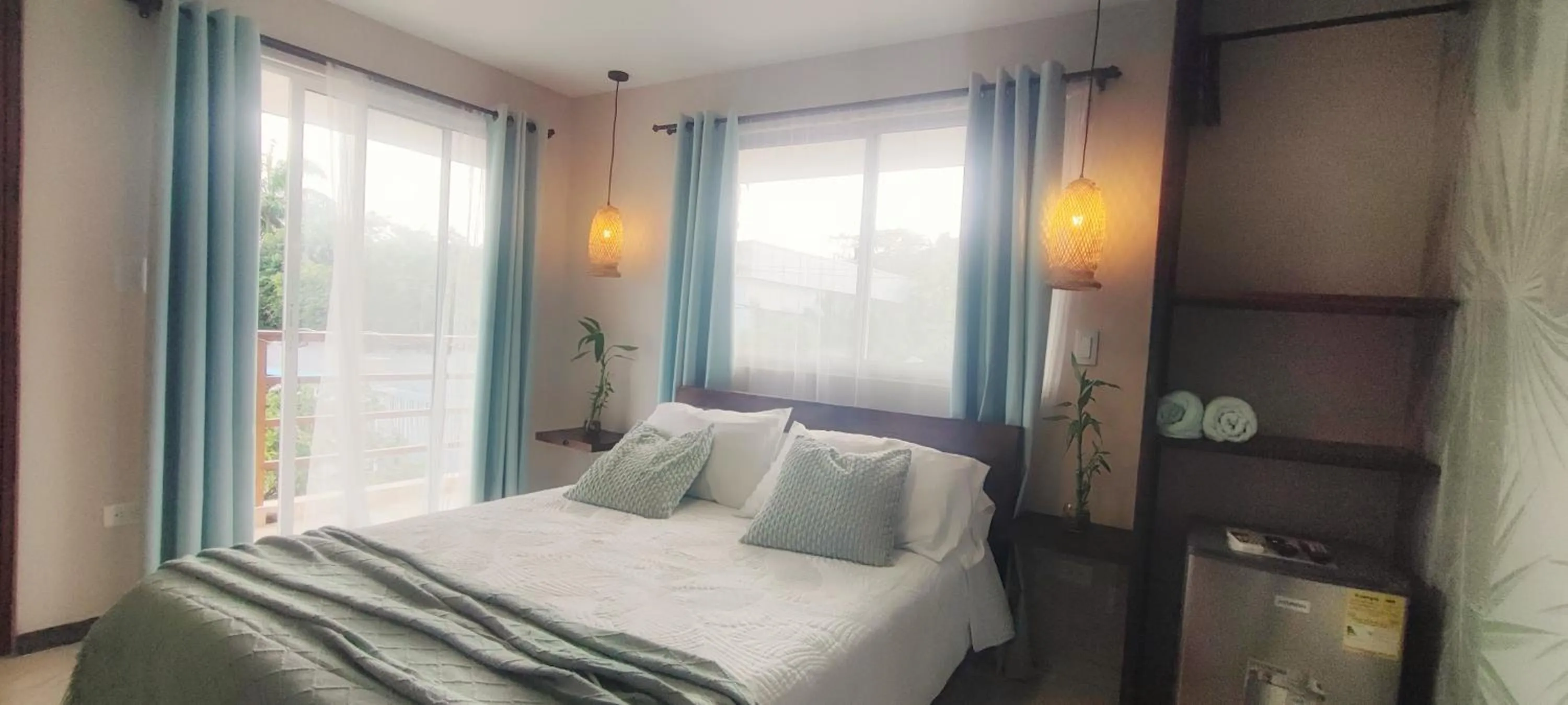 Bed in Cabañas Green Yard