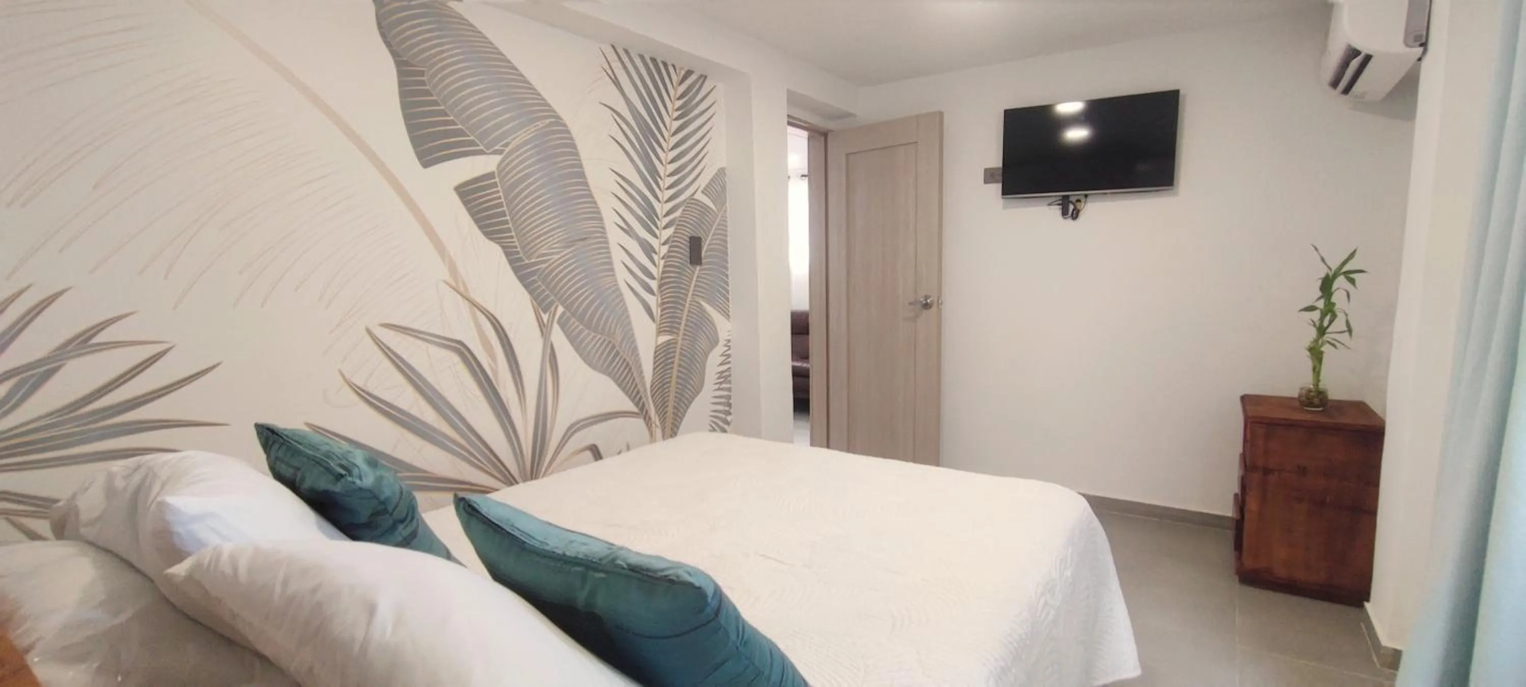 Bed in Cabañas Green Yard