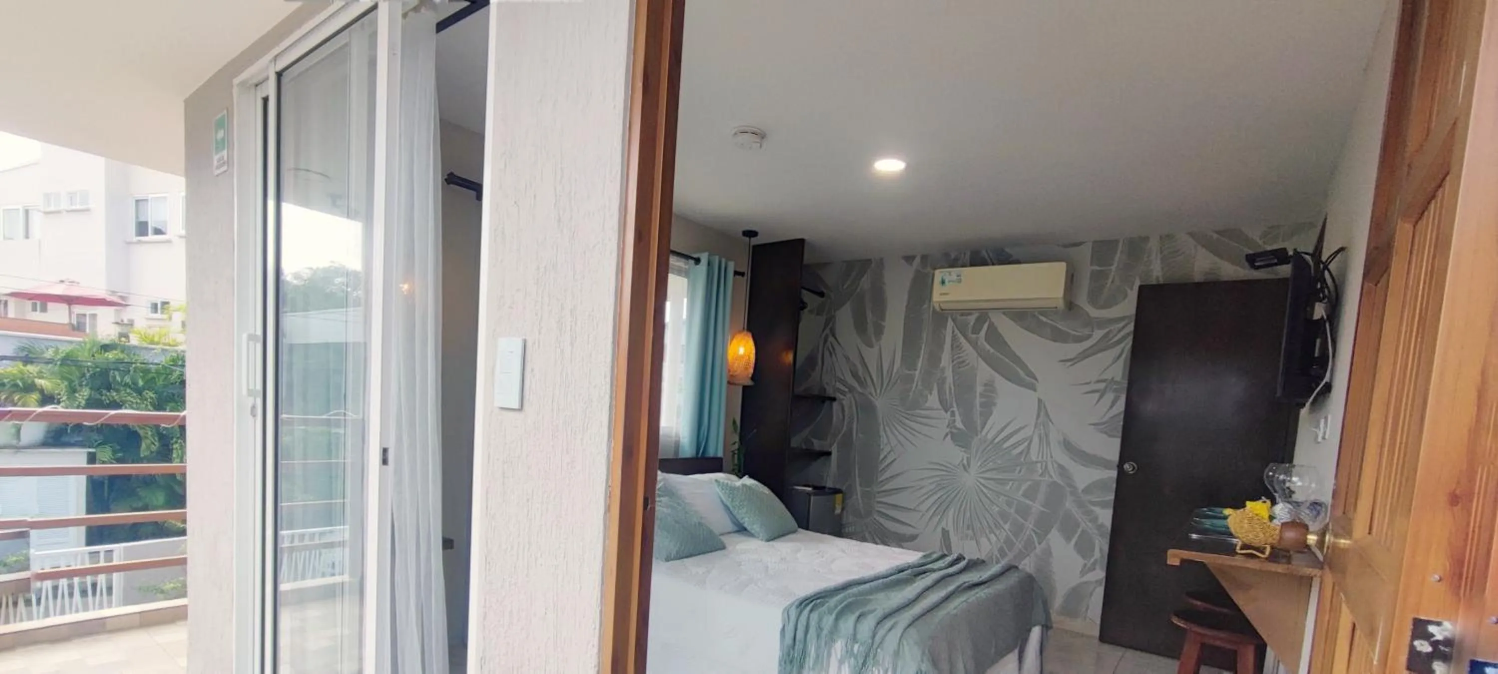 Bed in Cabañas Green Yard