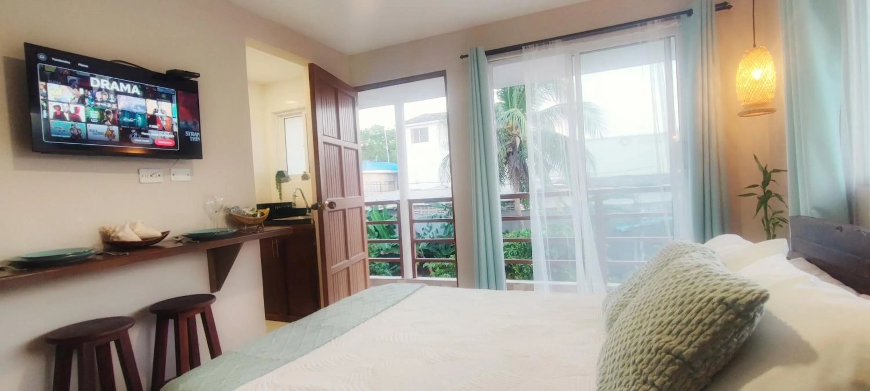 Bed in Cabañas Green Yard