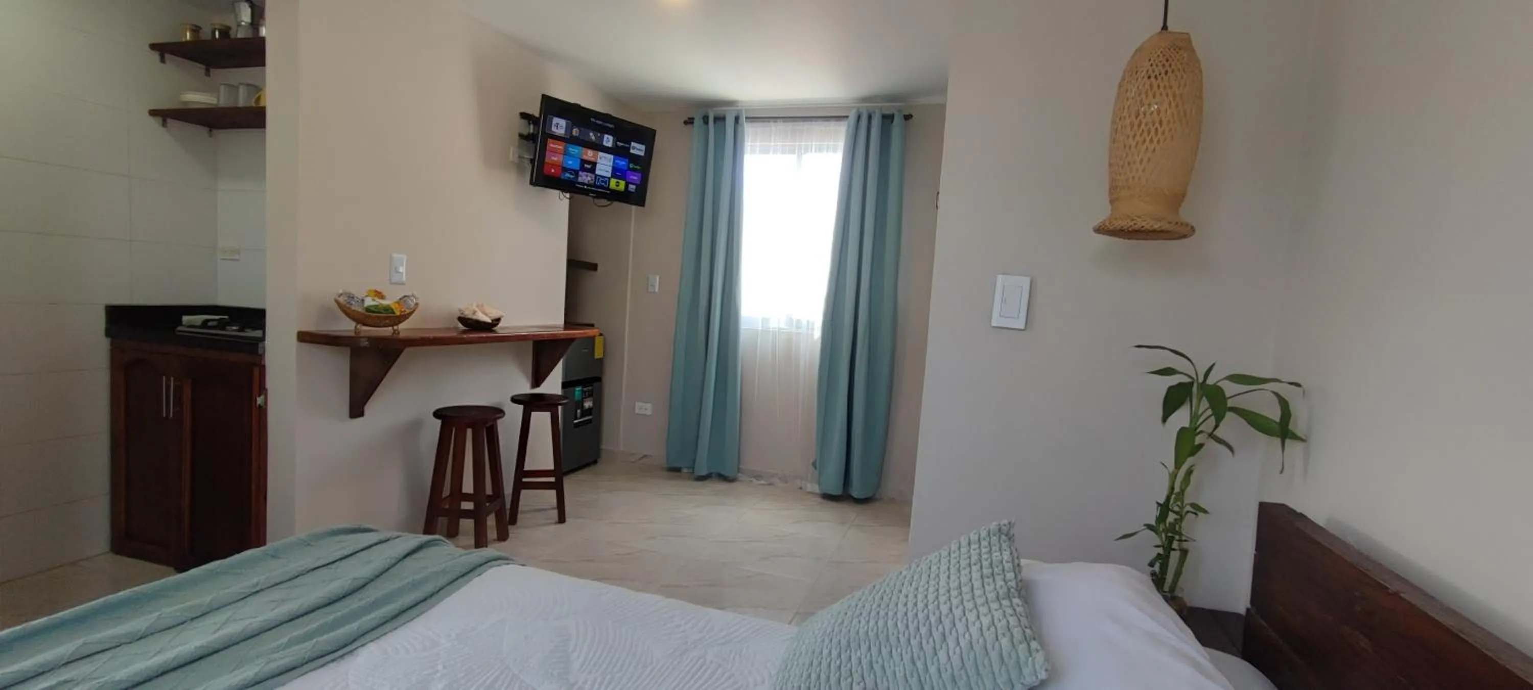 Bed in Cabañas Green Yard