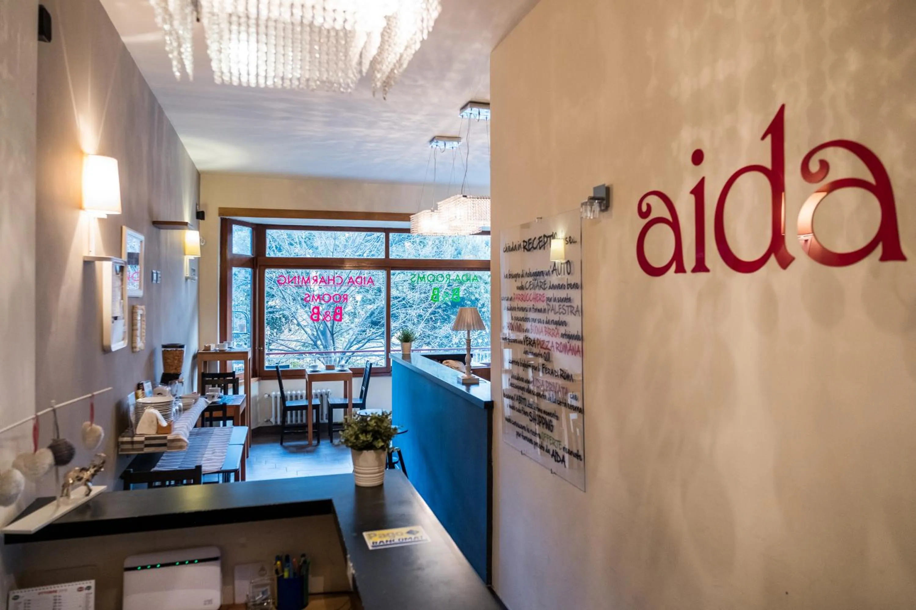 Restaurant/places to eat in Aida Charming Rooms