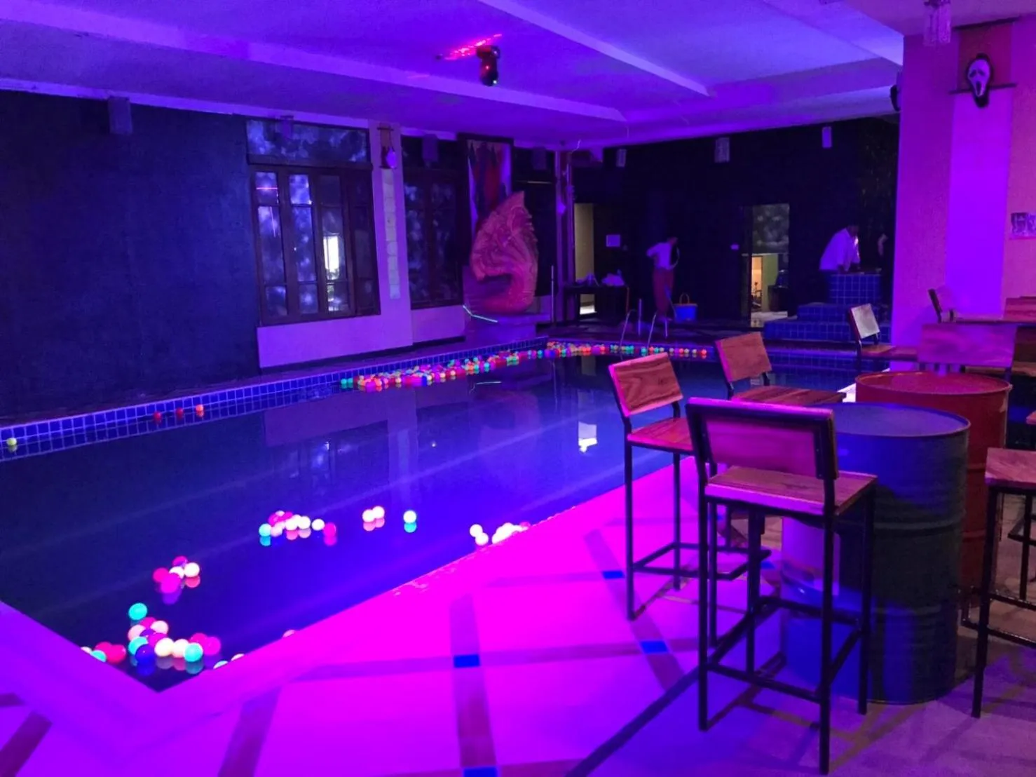 Pool view in Pattaya Loft