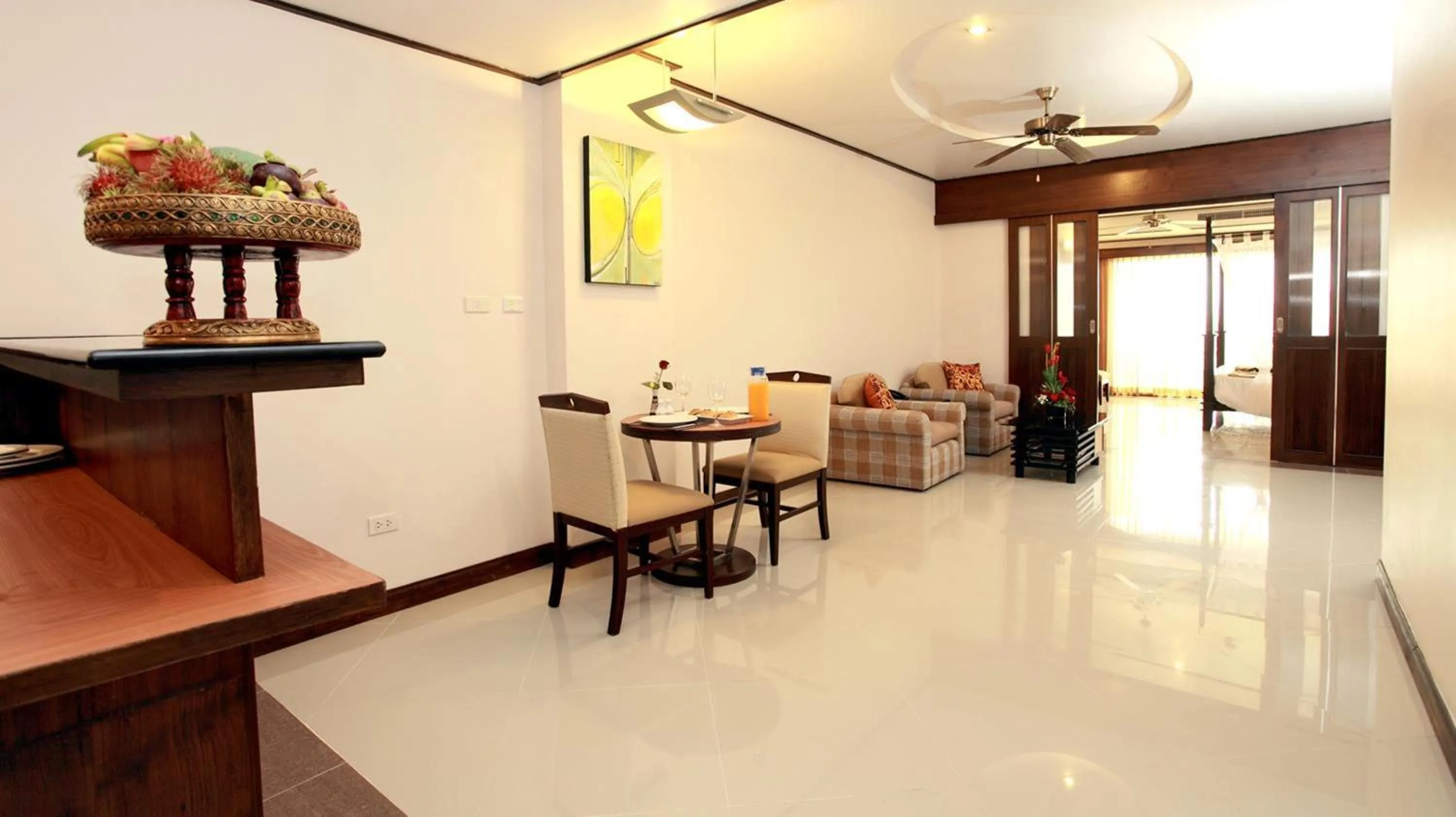 Living room in Pattaya Loft