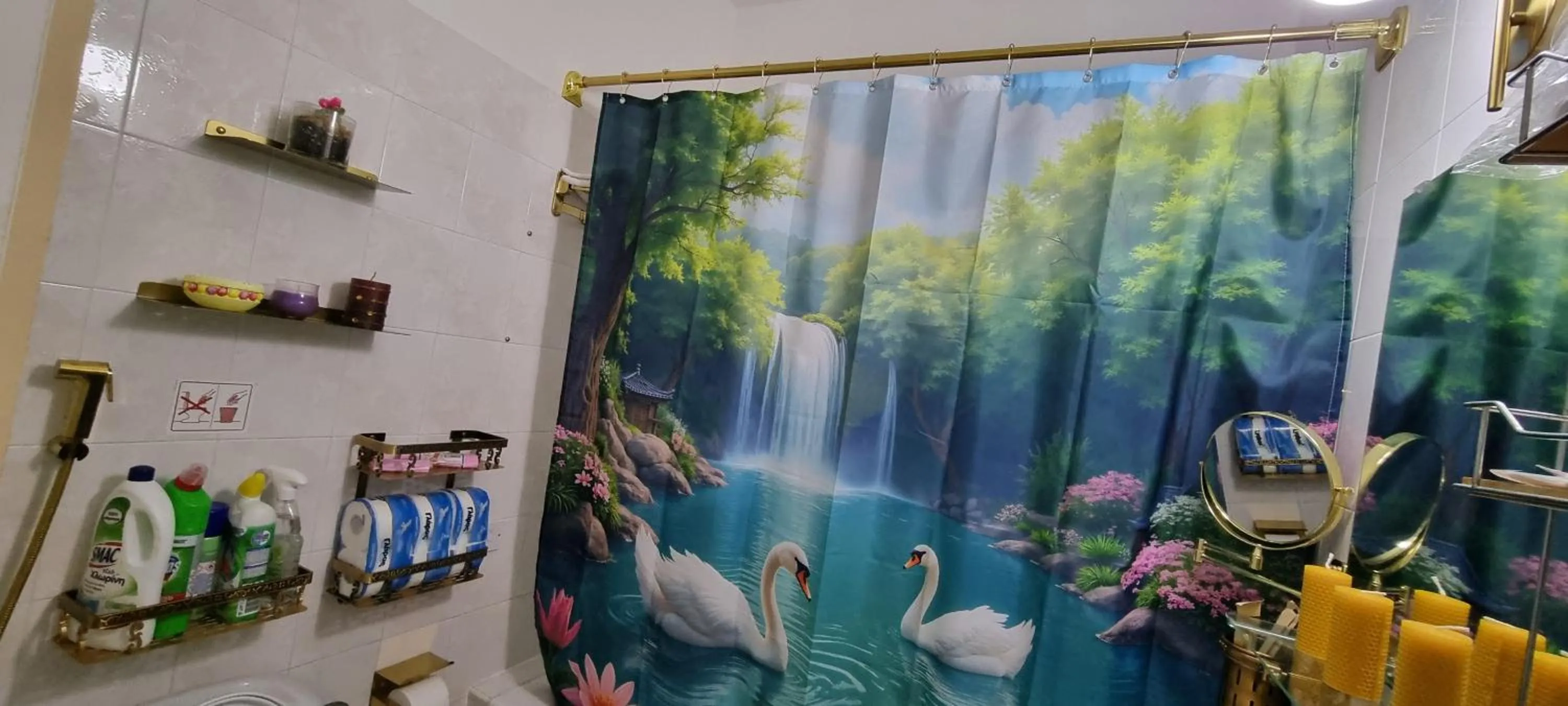 Toilet in Astrofegia Apartments Near The Sea