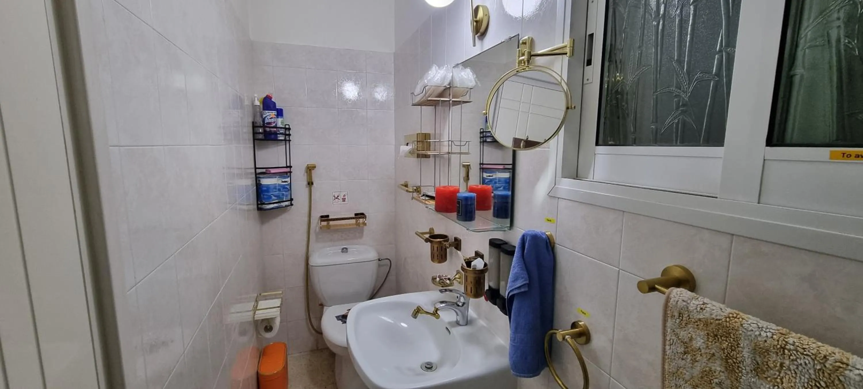 Shower in Astrofegia Apartments Near The Sea