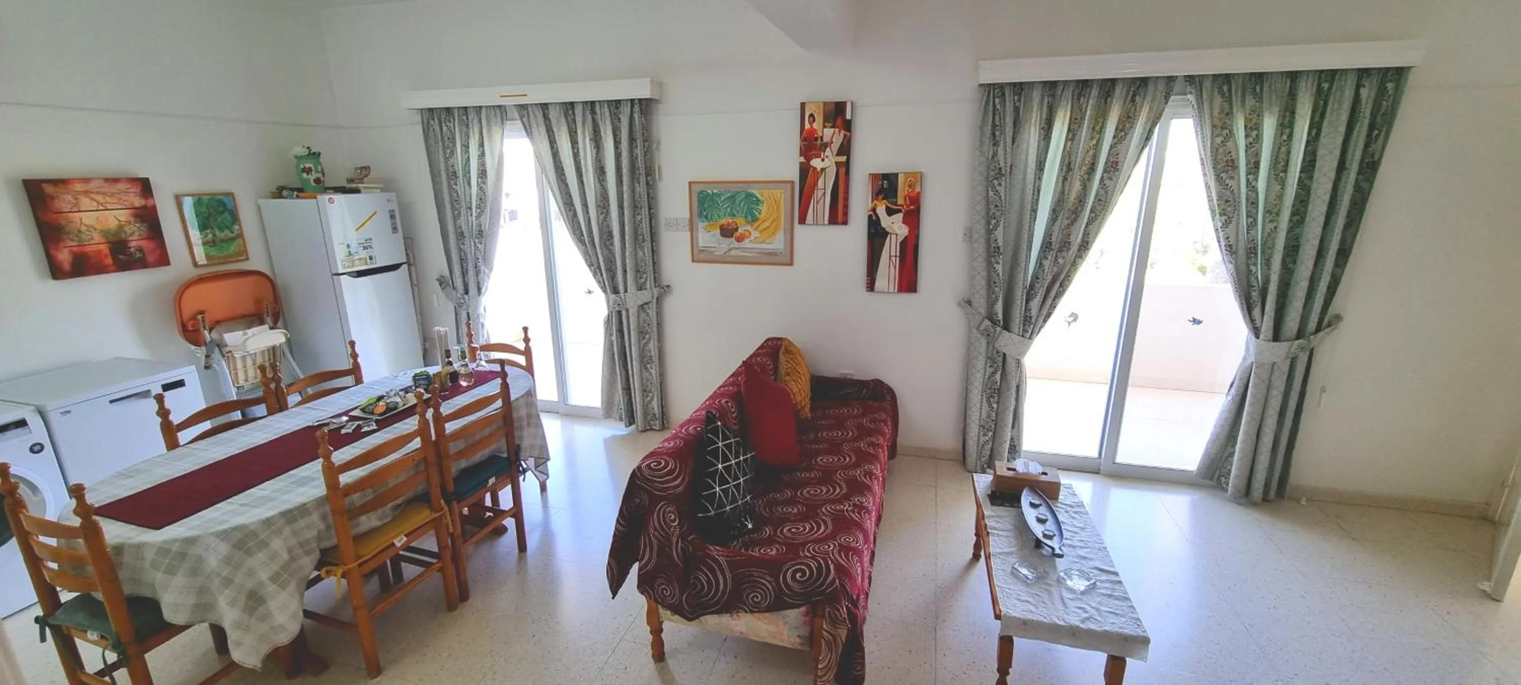 Living room in Astrofegia Apartments Near The Sea